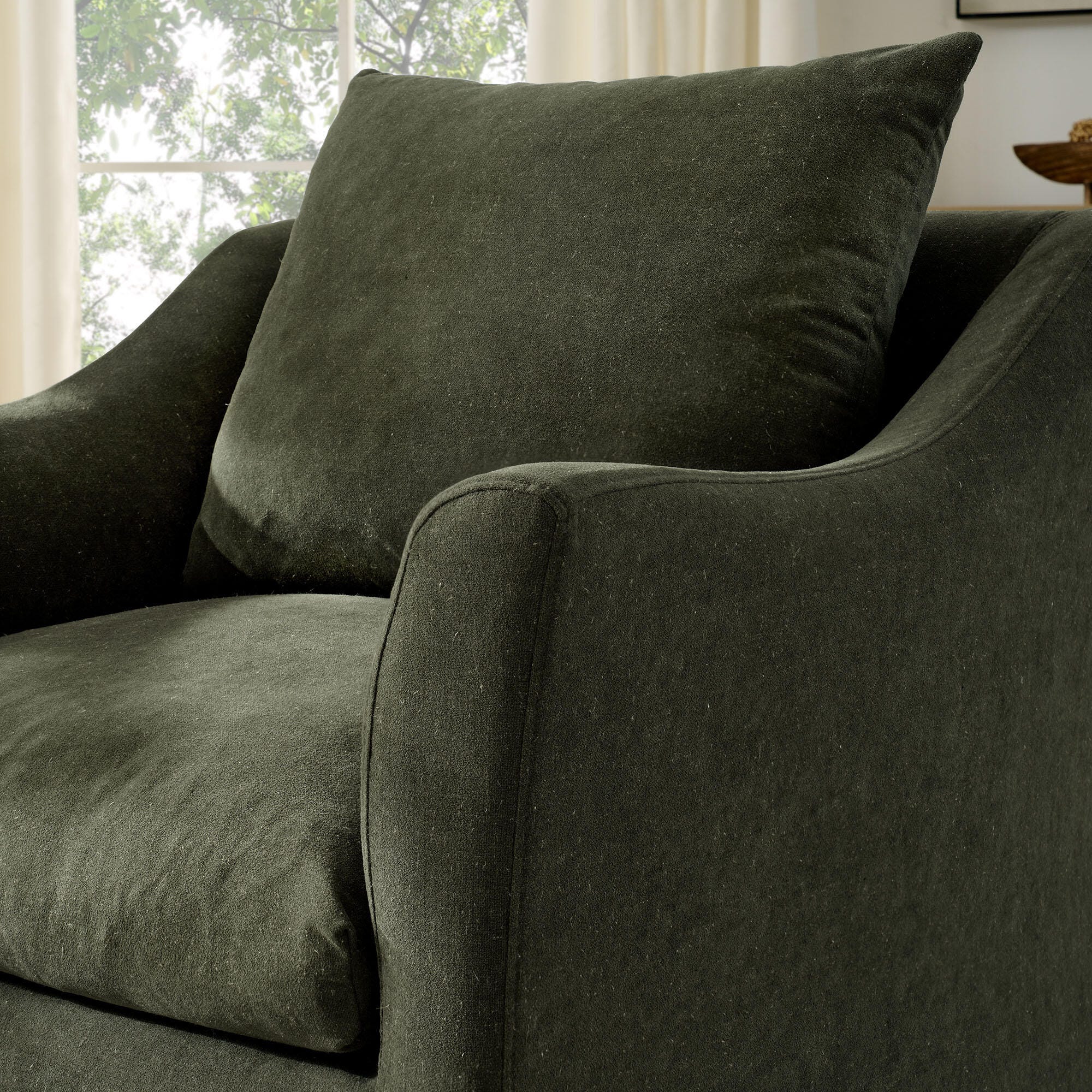 Modway Somerset Accent Chair, Sage, large