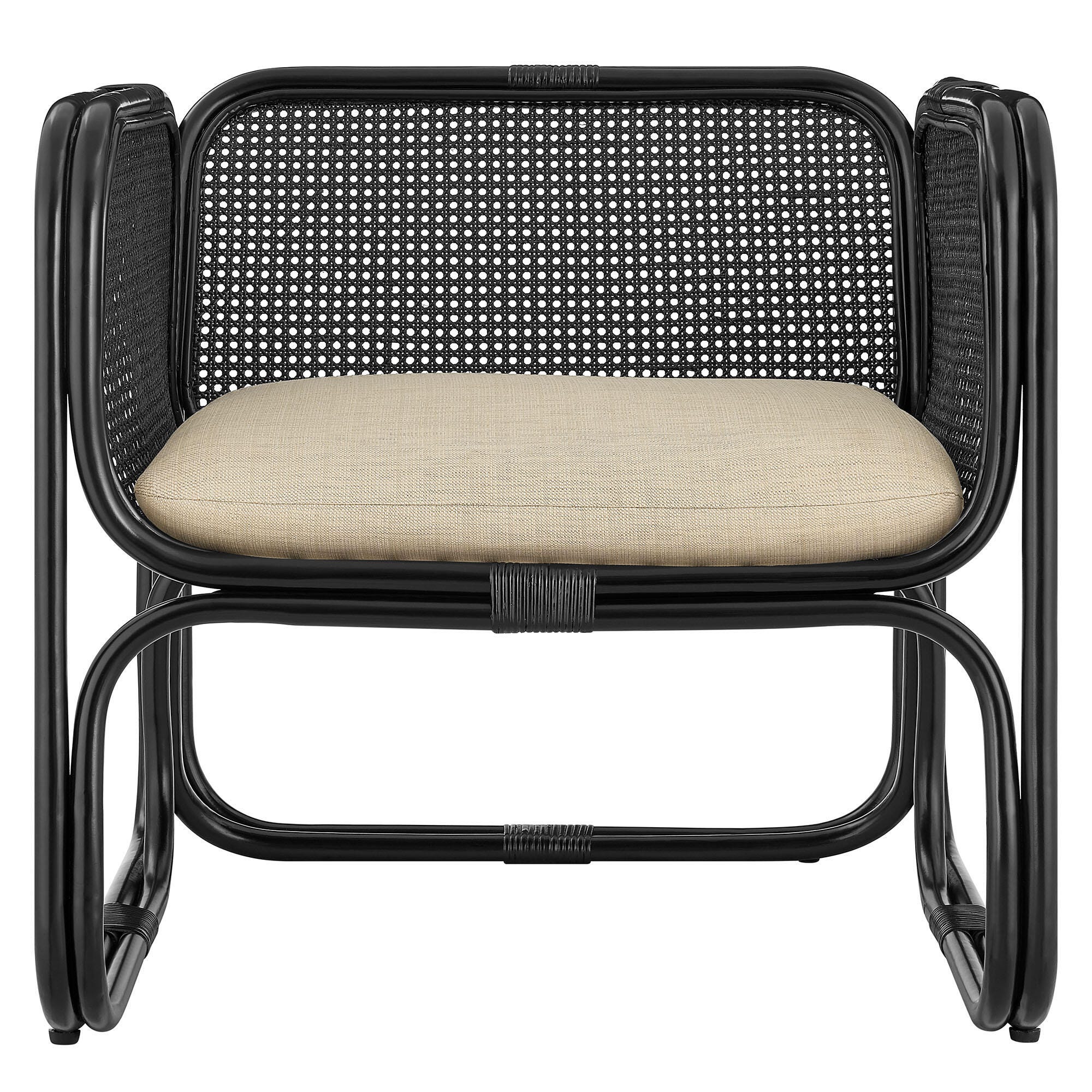 Modway Ellis Accent Chair, Black, large