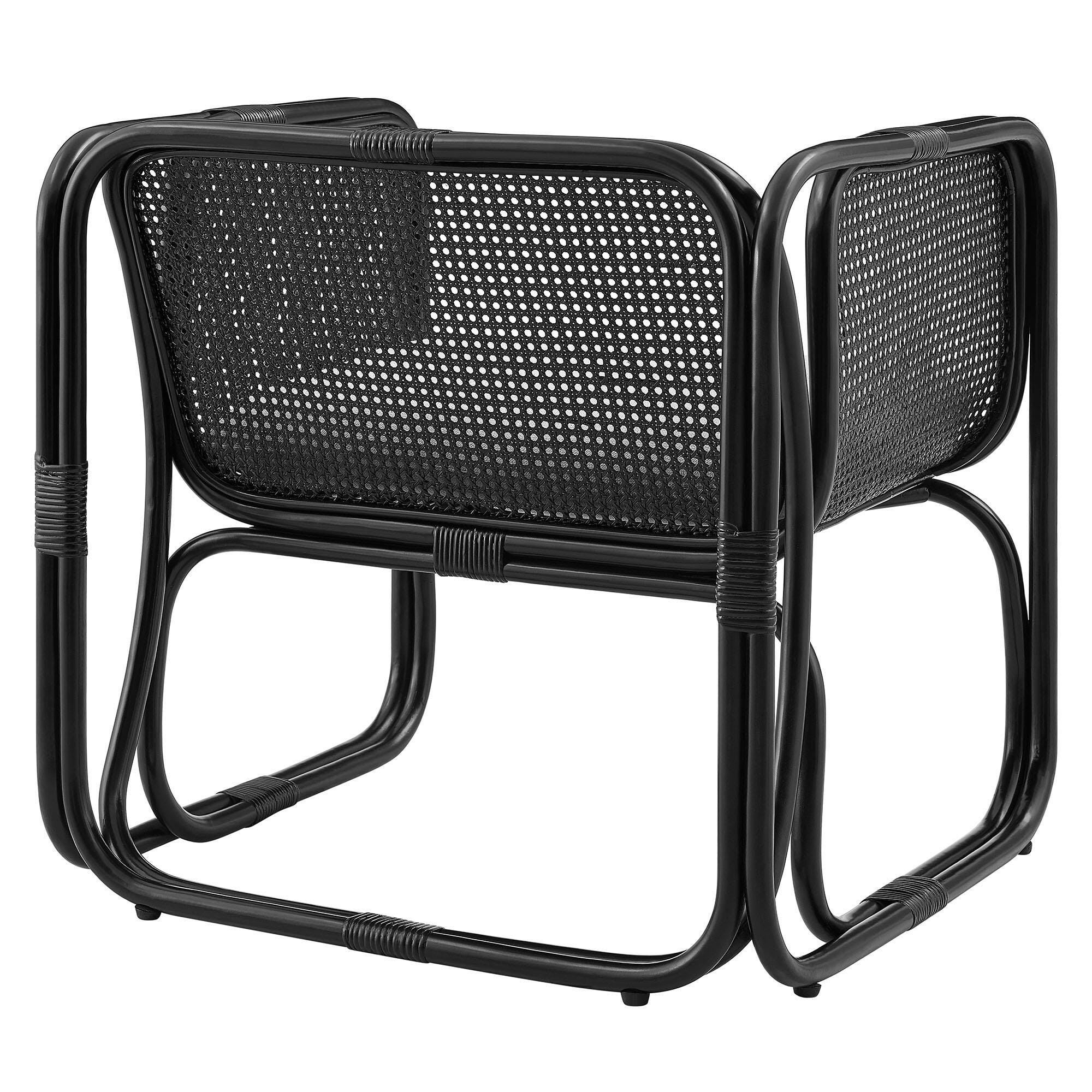 Modway Ellis Accent Chair, Black, large