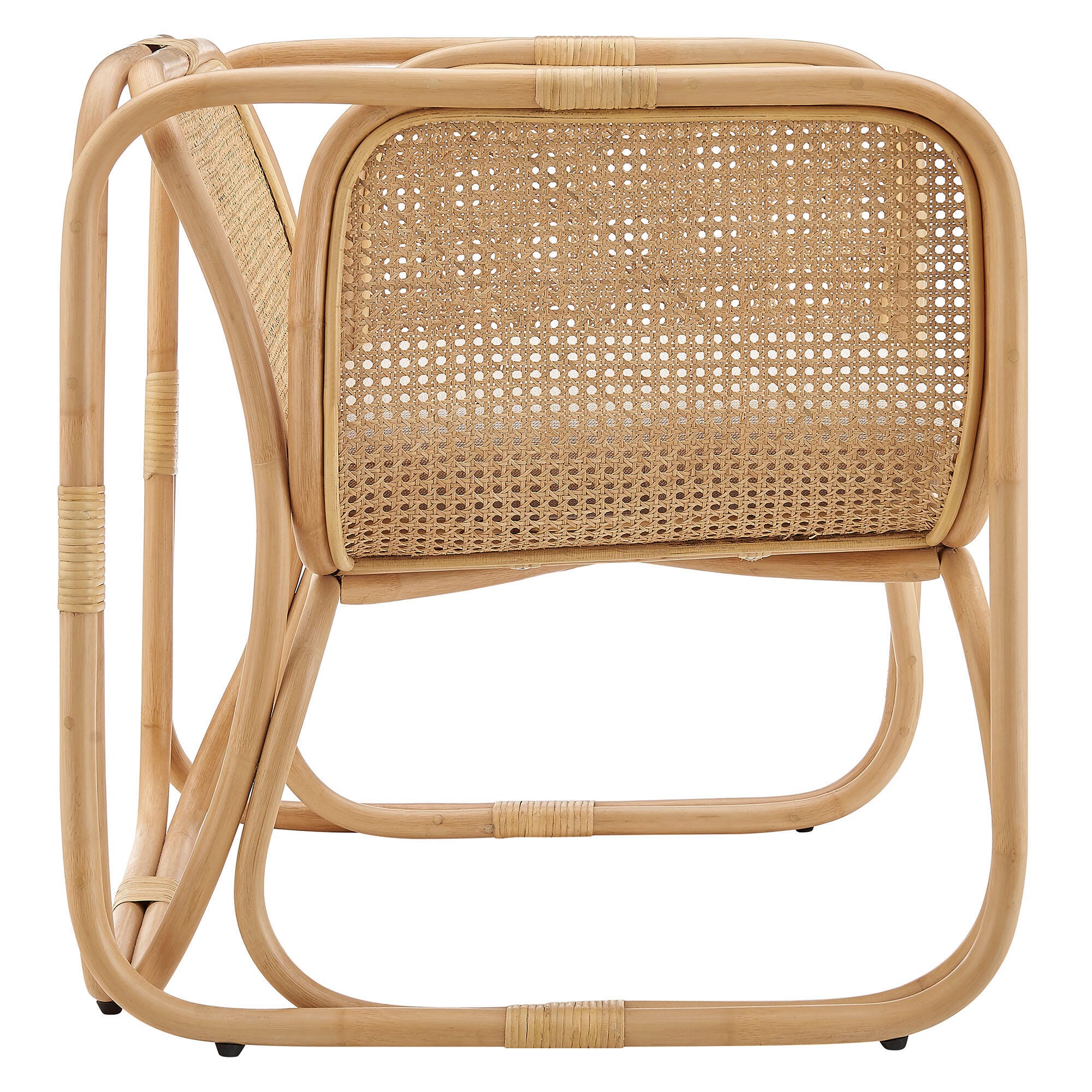 Modway Ellis Accent Chair, Natural, large