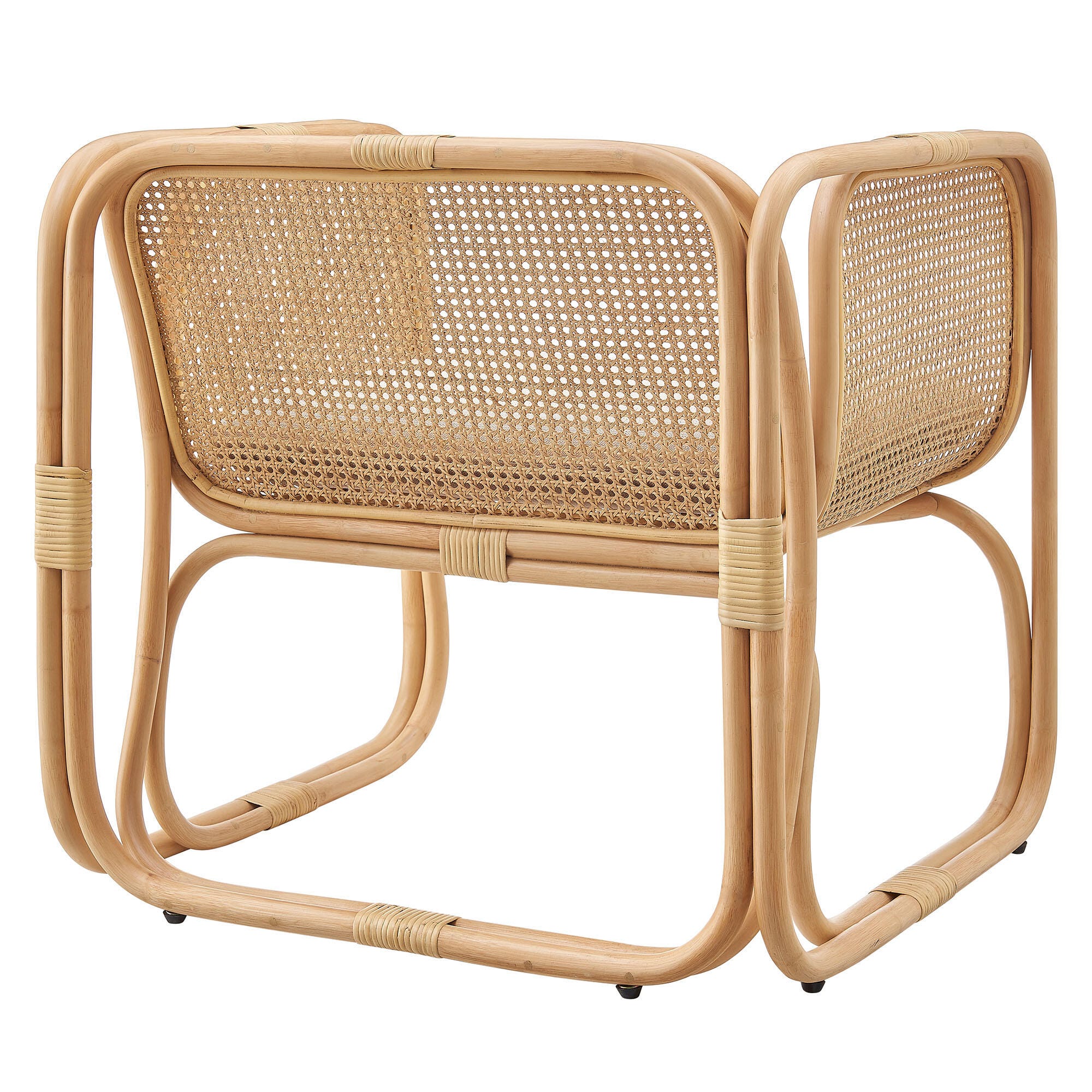 Modway Ellis Accent Chair, Natural, large