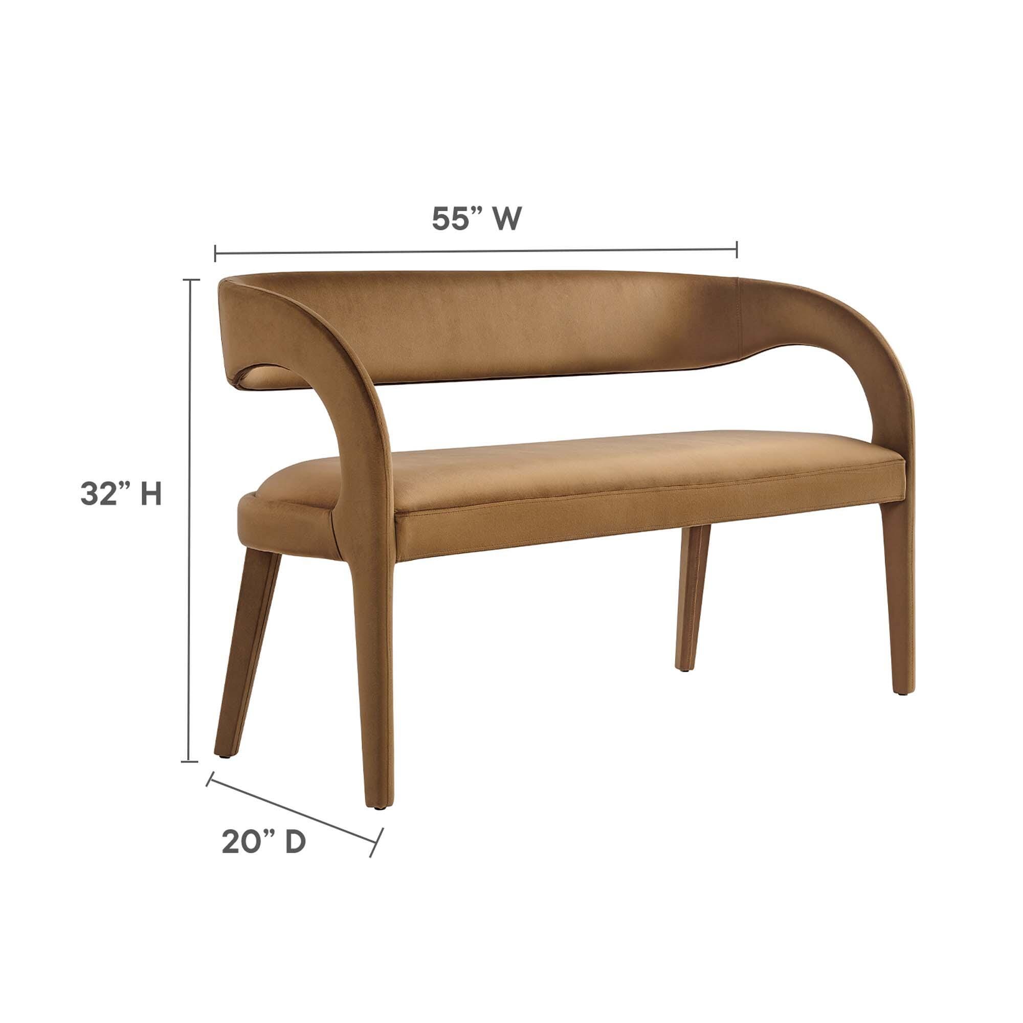 Modway Pinnacle Accent bench, , large