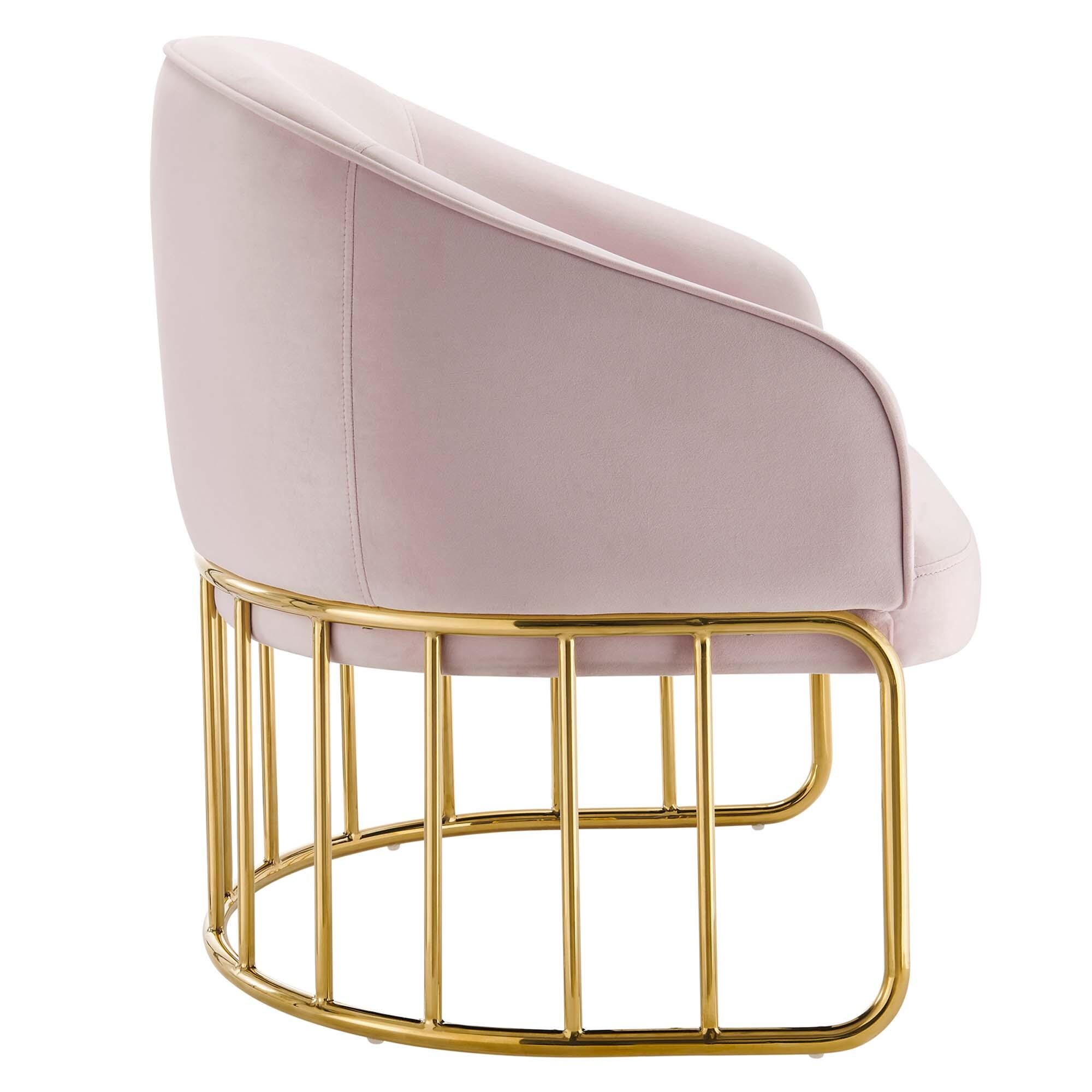 Modway Legacy Accent Chair, Pink, large