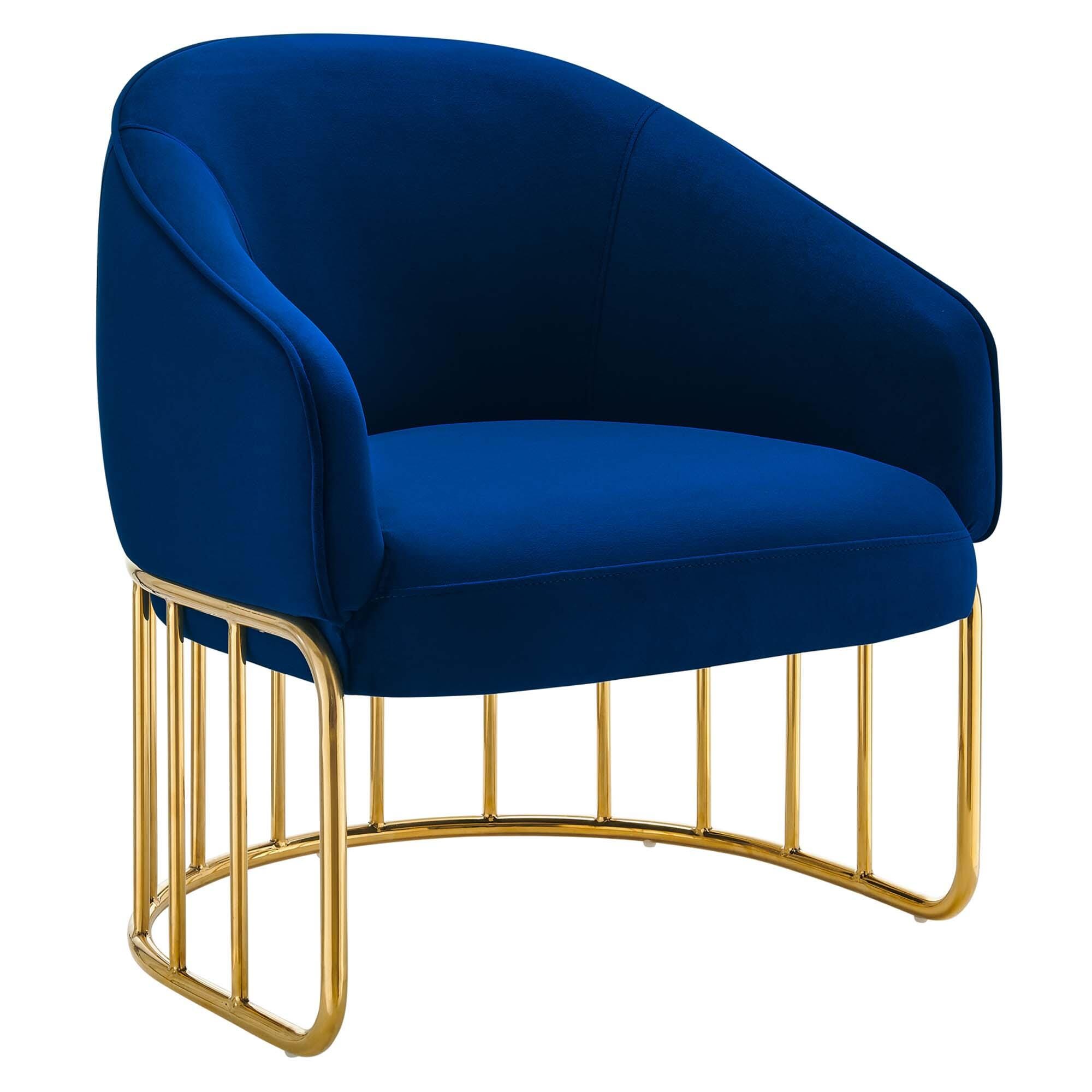 Modway Legacy Accent Chair, Navy, large