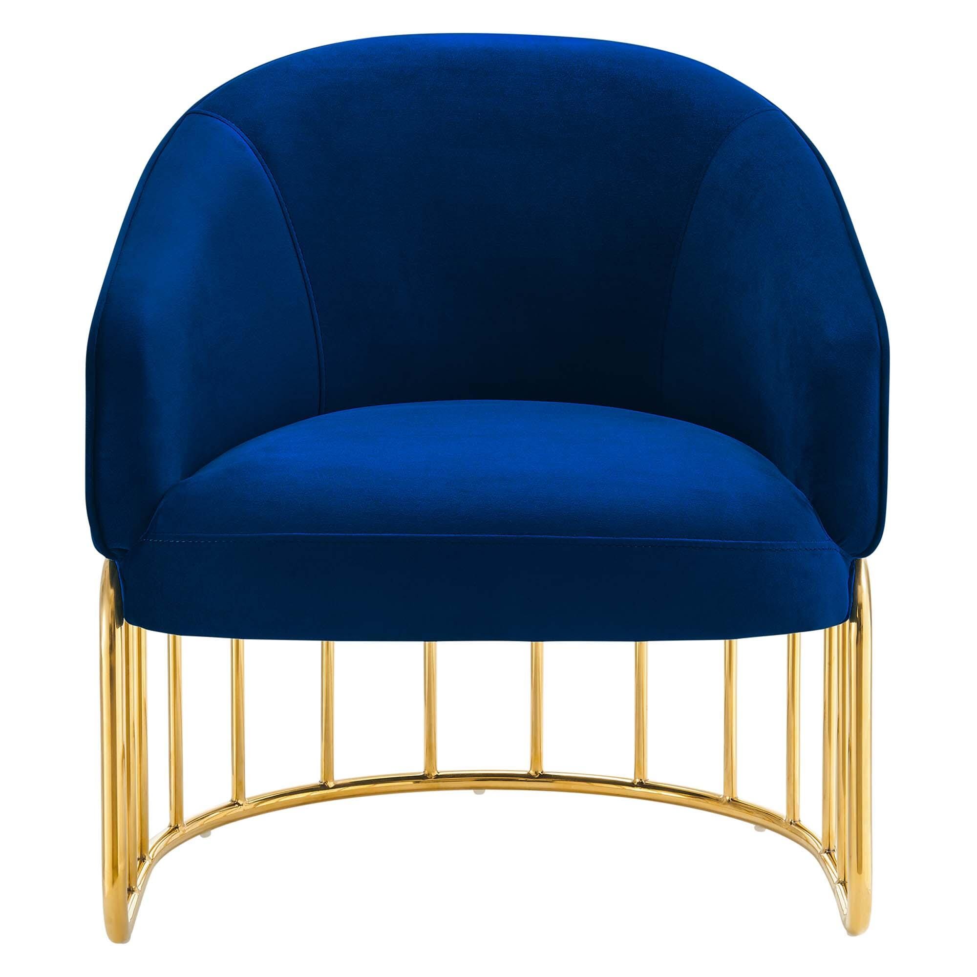 Modway Legacy Accent Chair, Navy, large