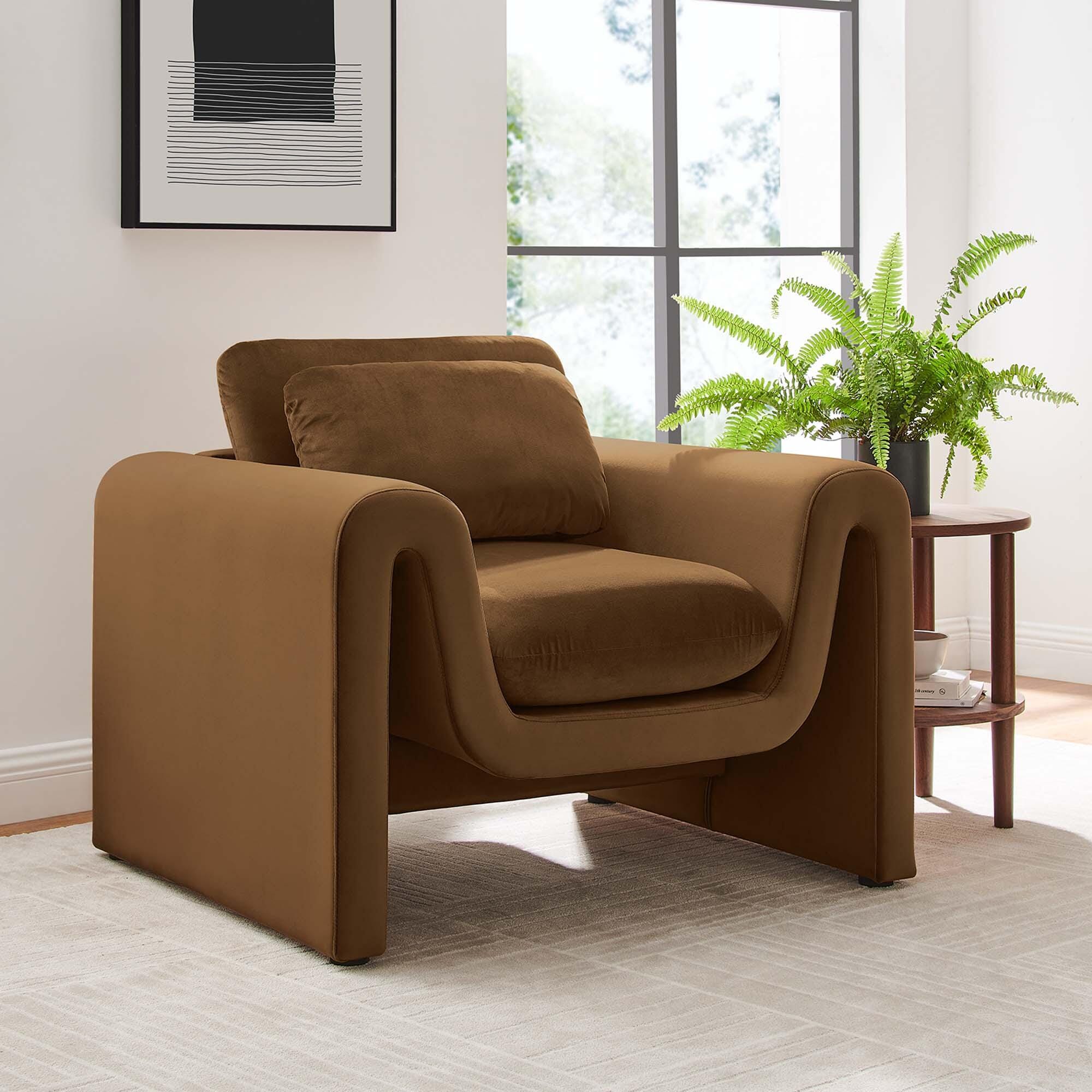 Modway Waverly Solid Accent Chair