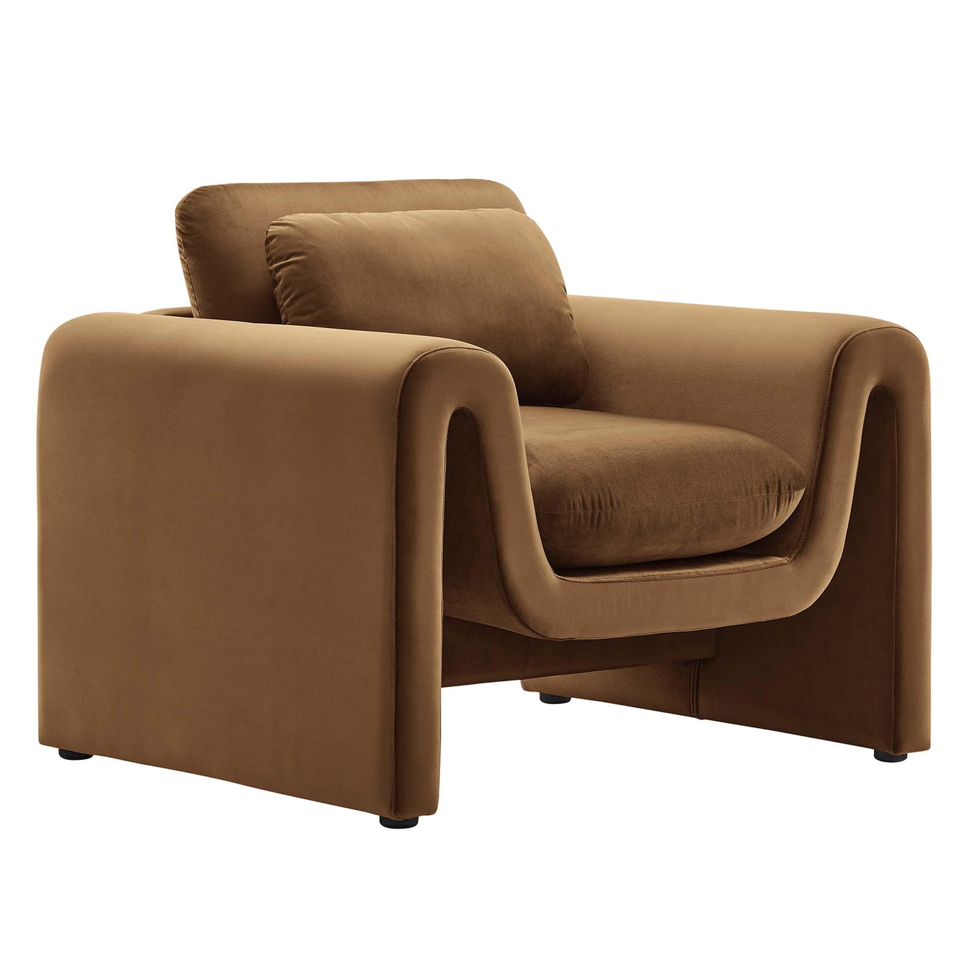 Modway Waverly Solid Accent Chair, , large
