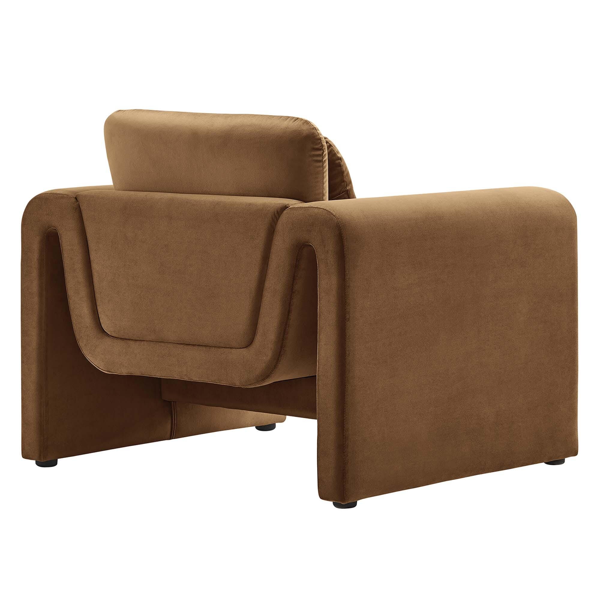 Modway Waverly Solid Accent Chair, , large