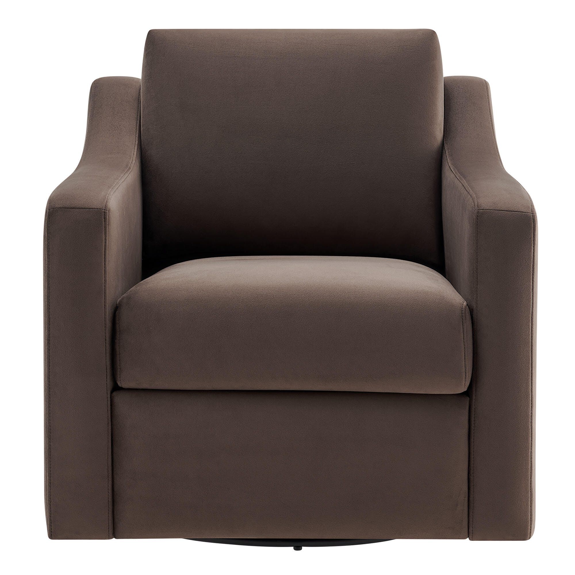 Modway Liora Accent Chair, Chocolate, large
