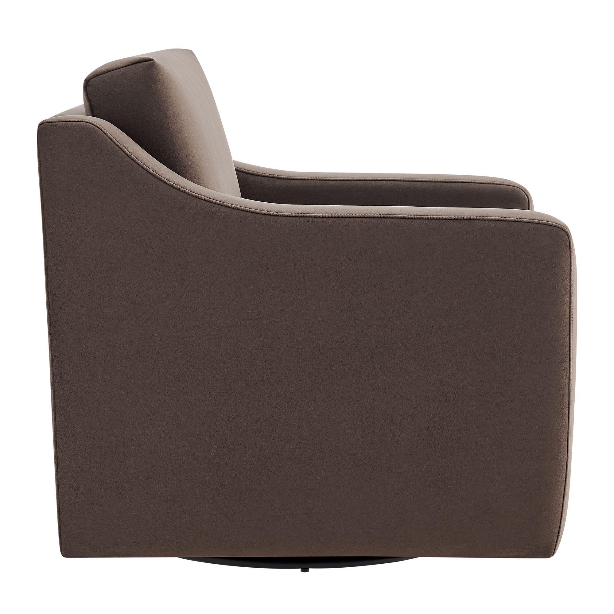 Modway Liora Accent Chair, Chocolate, large