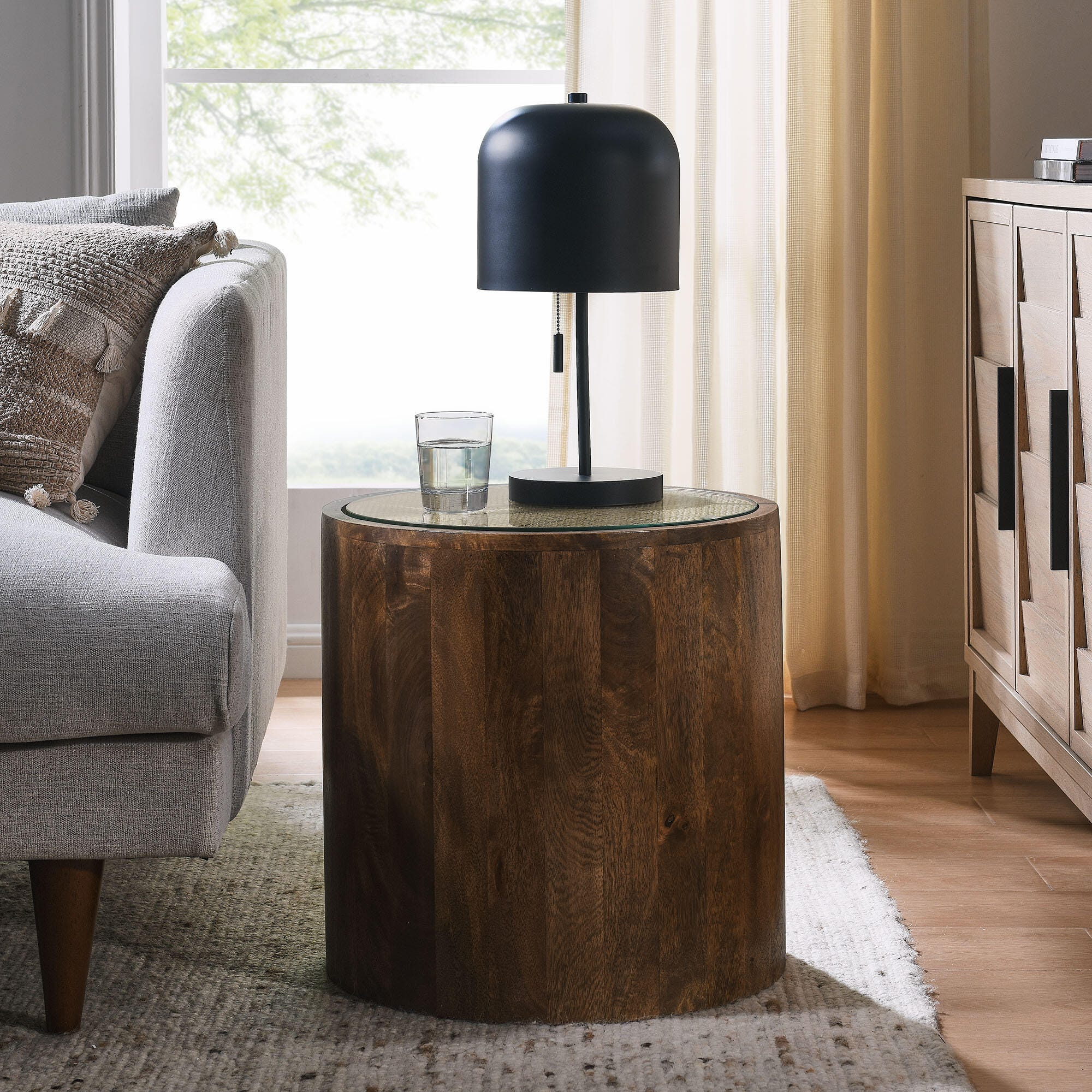 Modway Truett Round End Table, , rollover