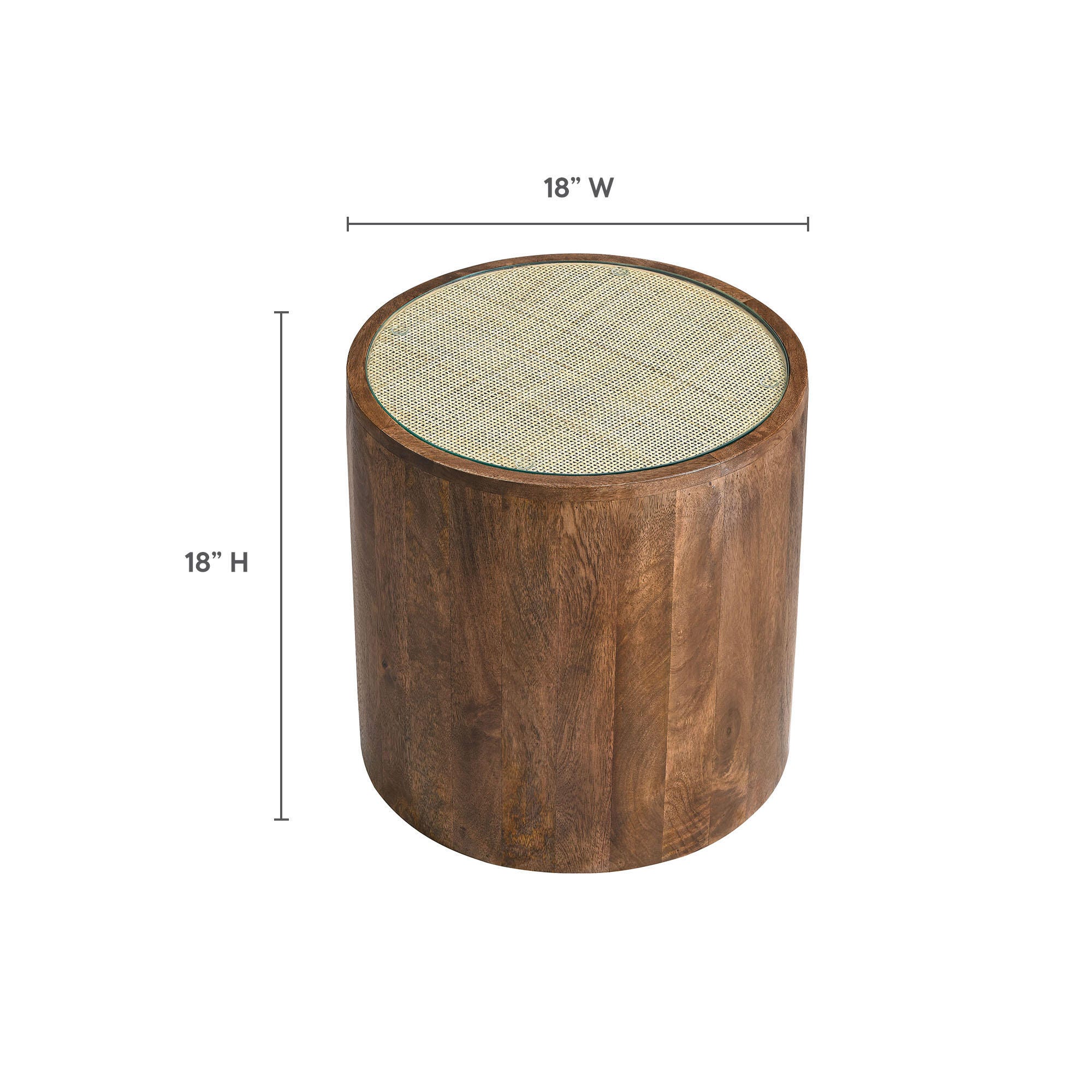 Modway Truett Round End Table, , large