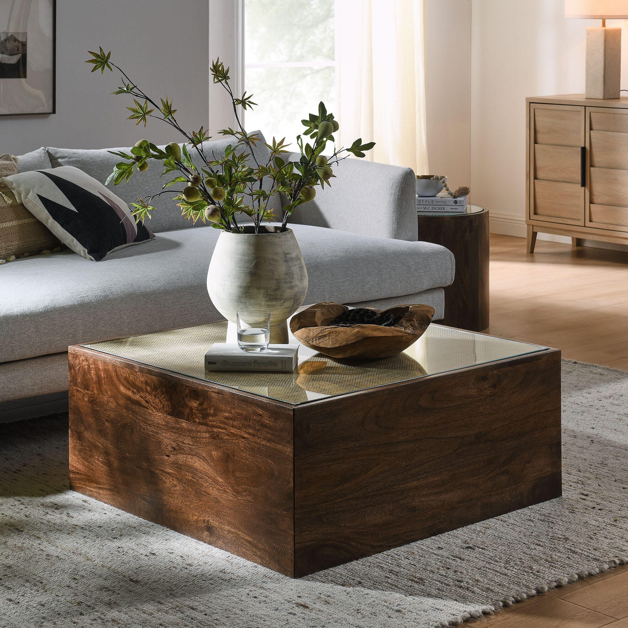 Modway Truett Square Coffee Table, , rollover