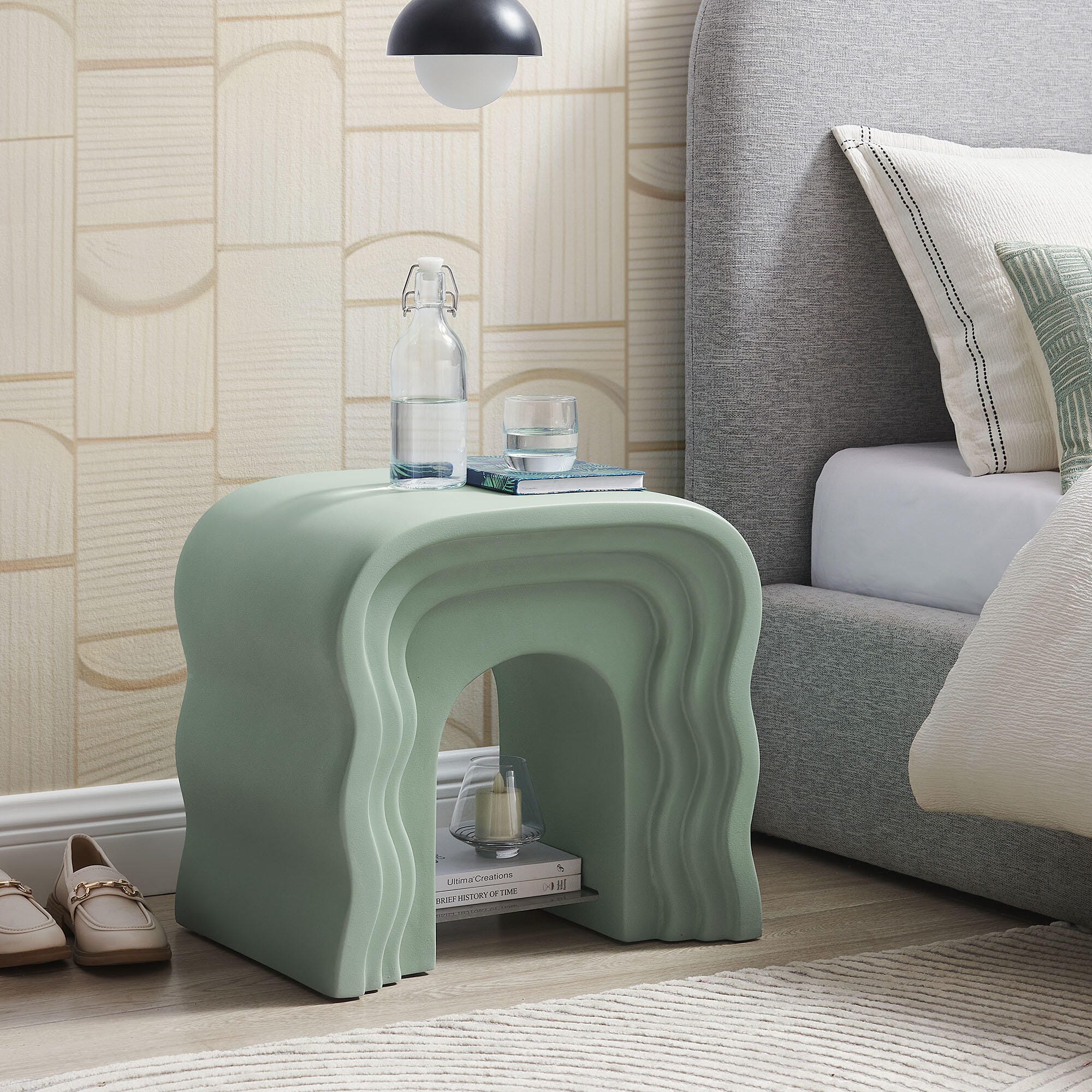 Modway Jorin End Table, Sage, large