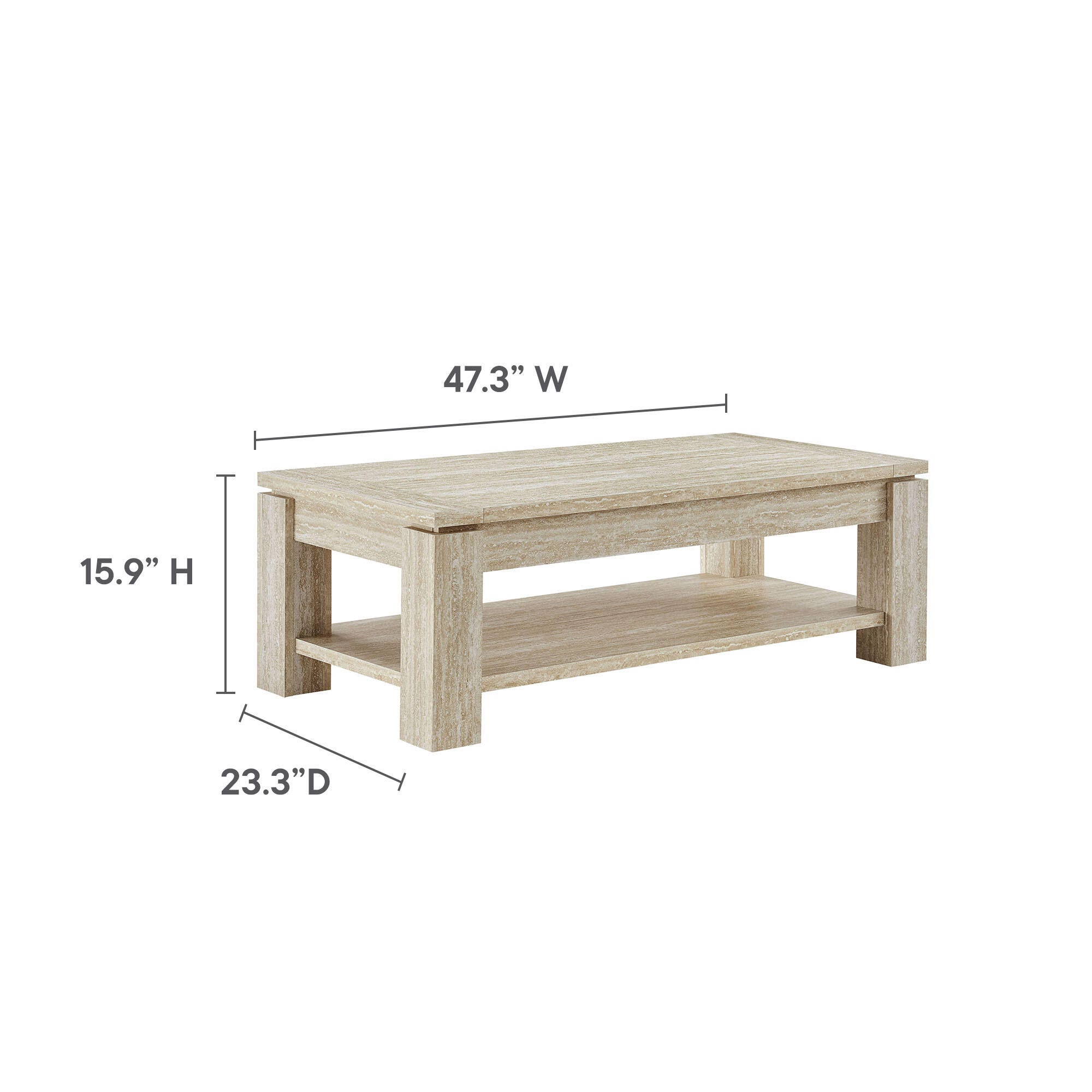 Modway Hollis Coffee Table, , large