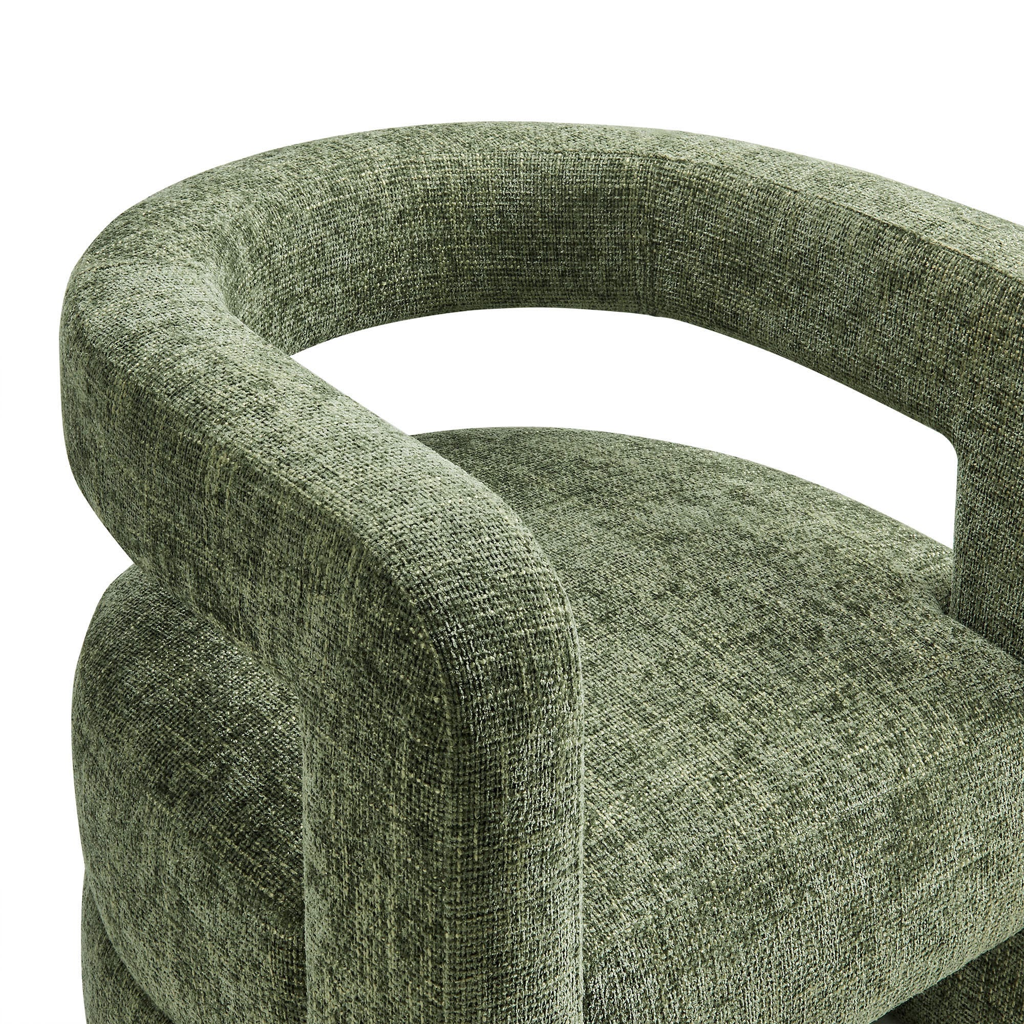 Modway Jaylin Accent Chair, Basil, large