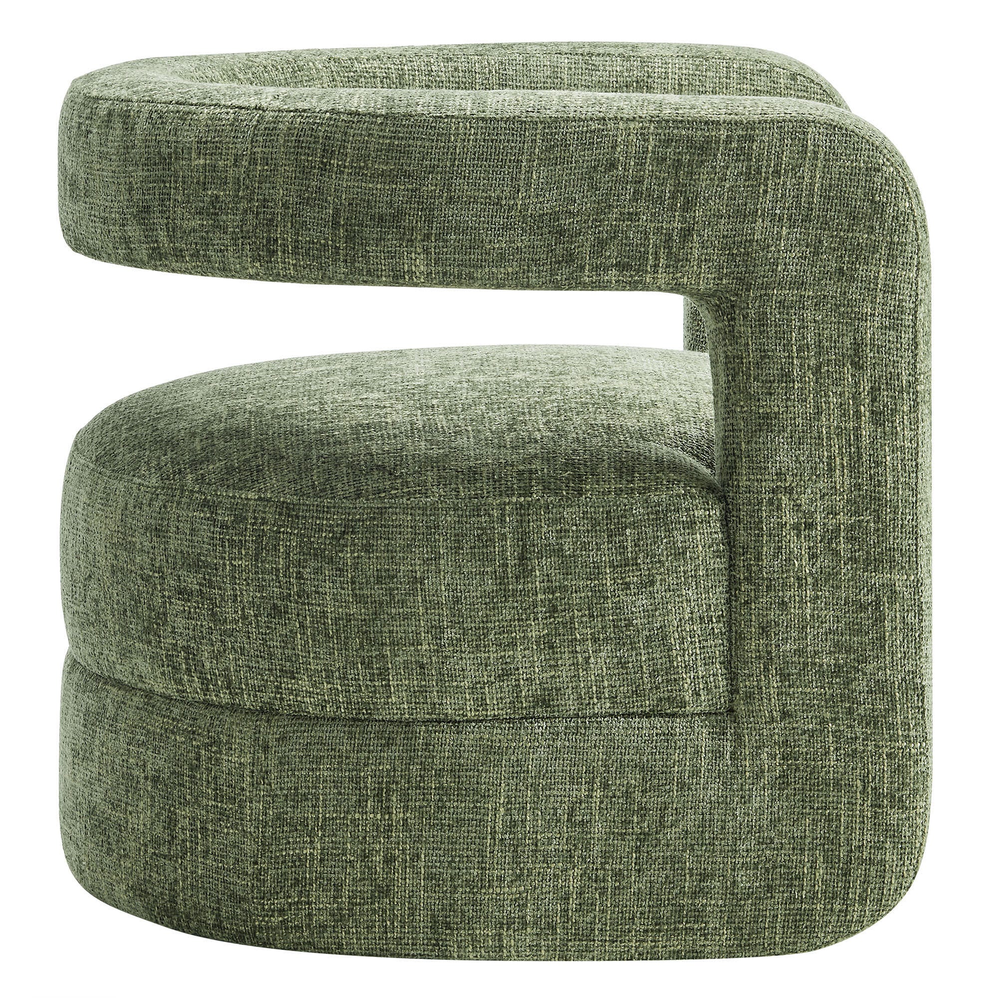 Modway Jaylin Accent Chair, Basil, large