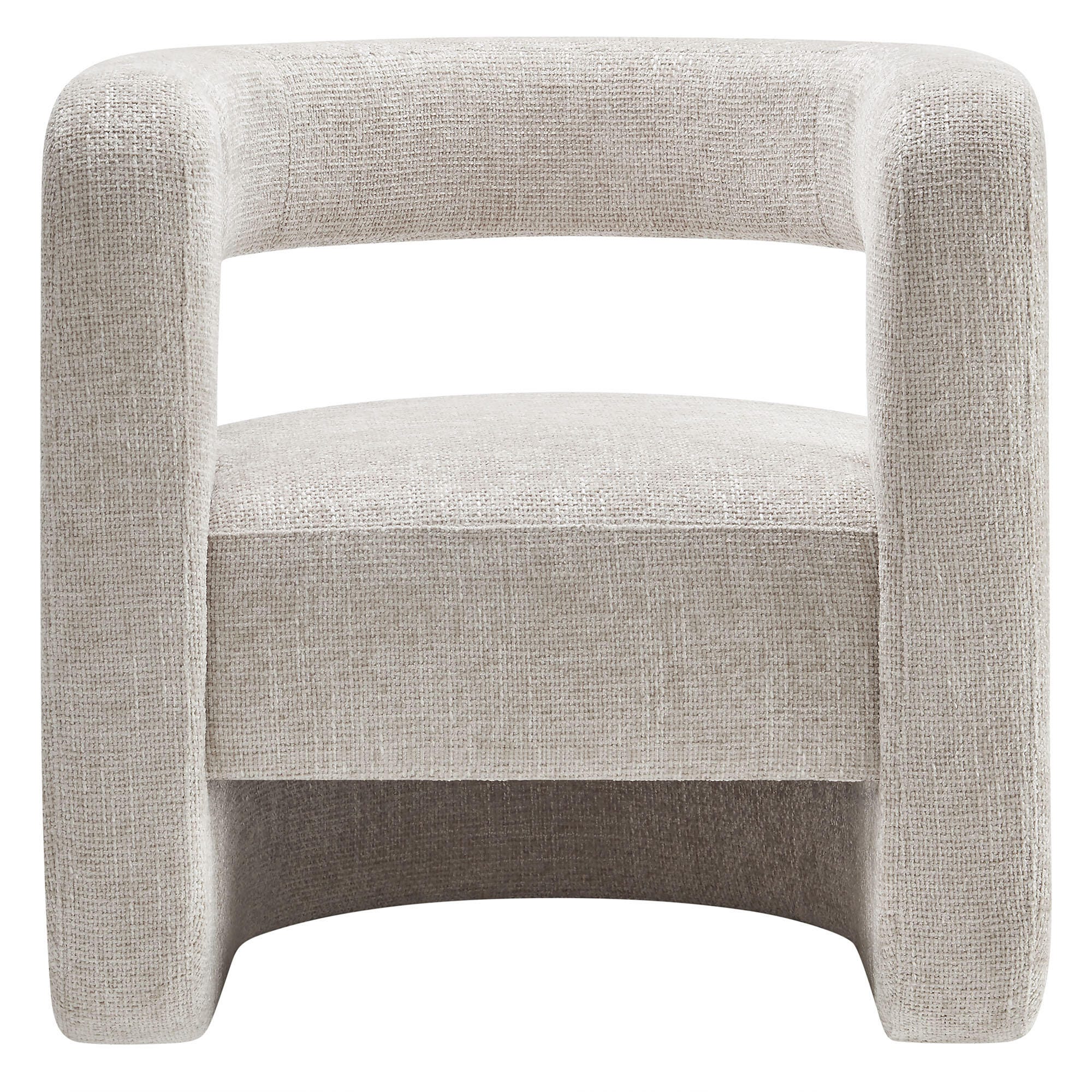 Modway Jaylin Accent Chair, Dove Gray, large