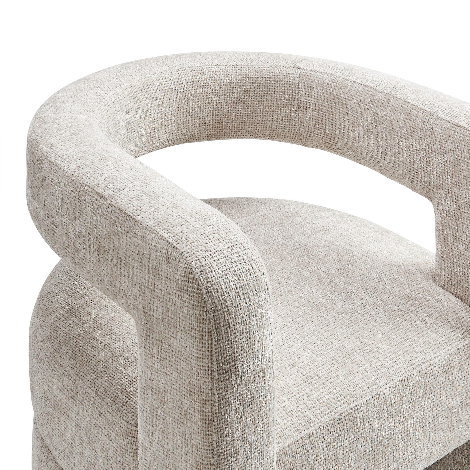Modway Jaylin Accent Chair, Dove Gray, large