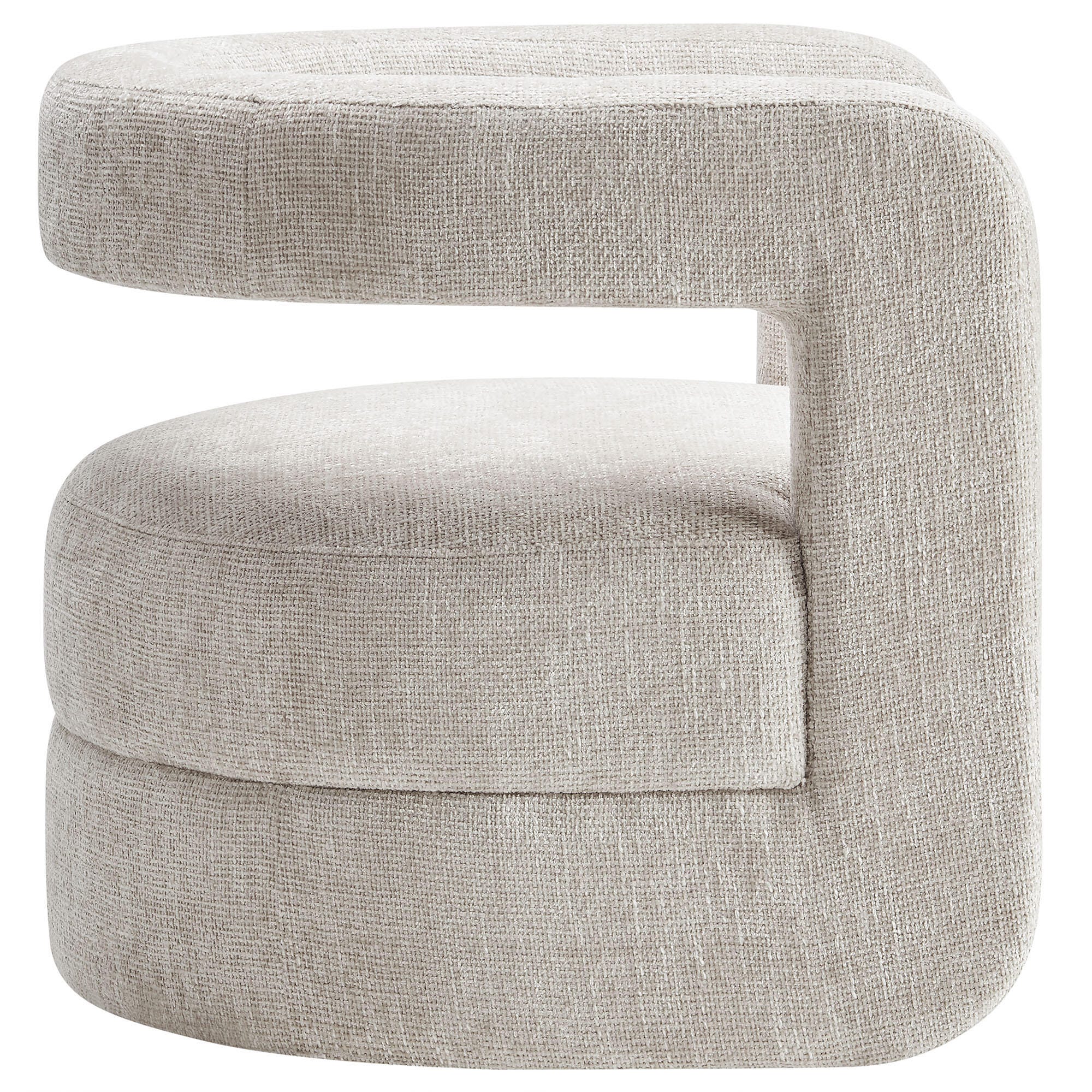 Modway Jaylin Accent Chair, Dove Gray, large