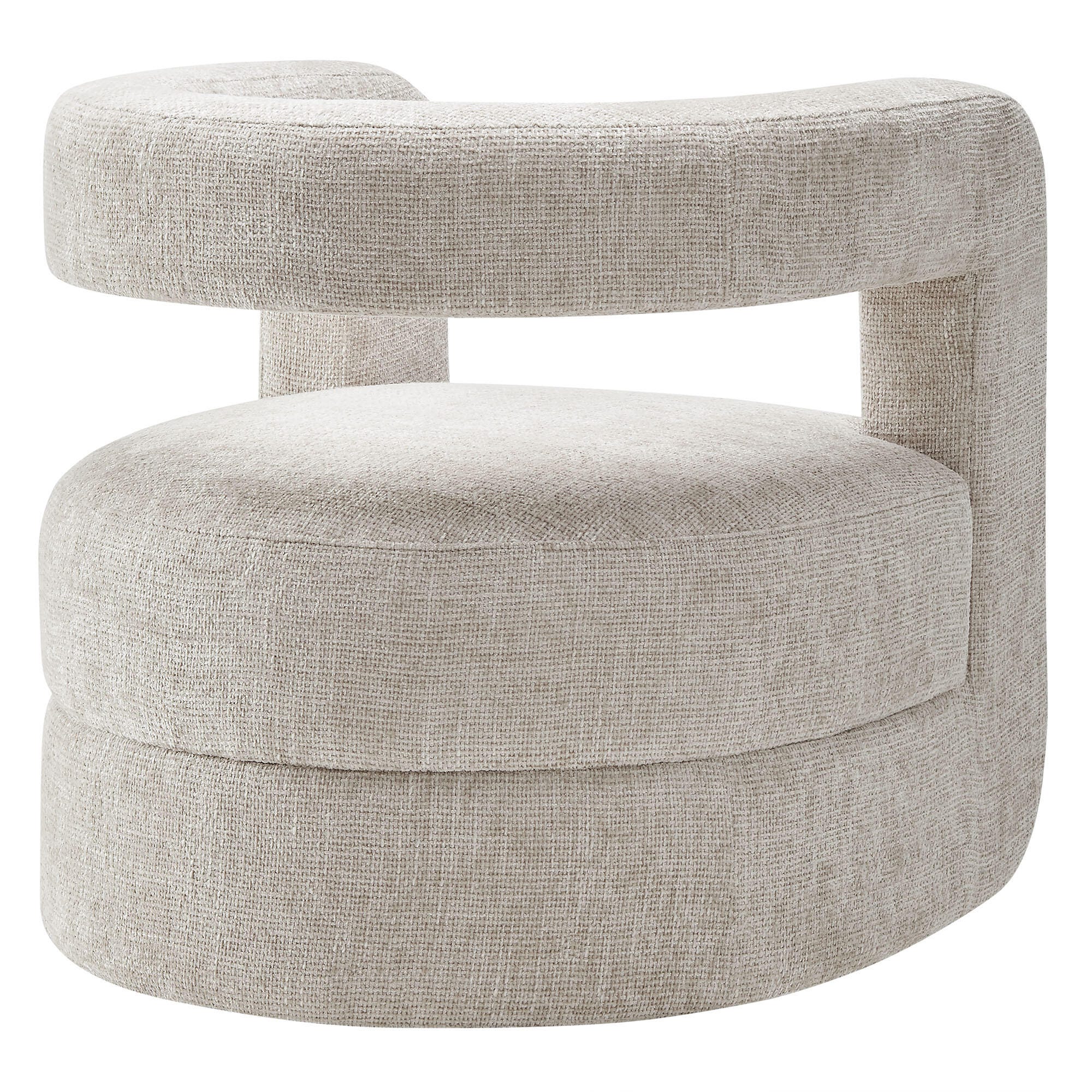 Modway Jaylin Accent Chair, Dove Gray, large