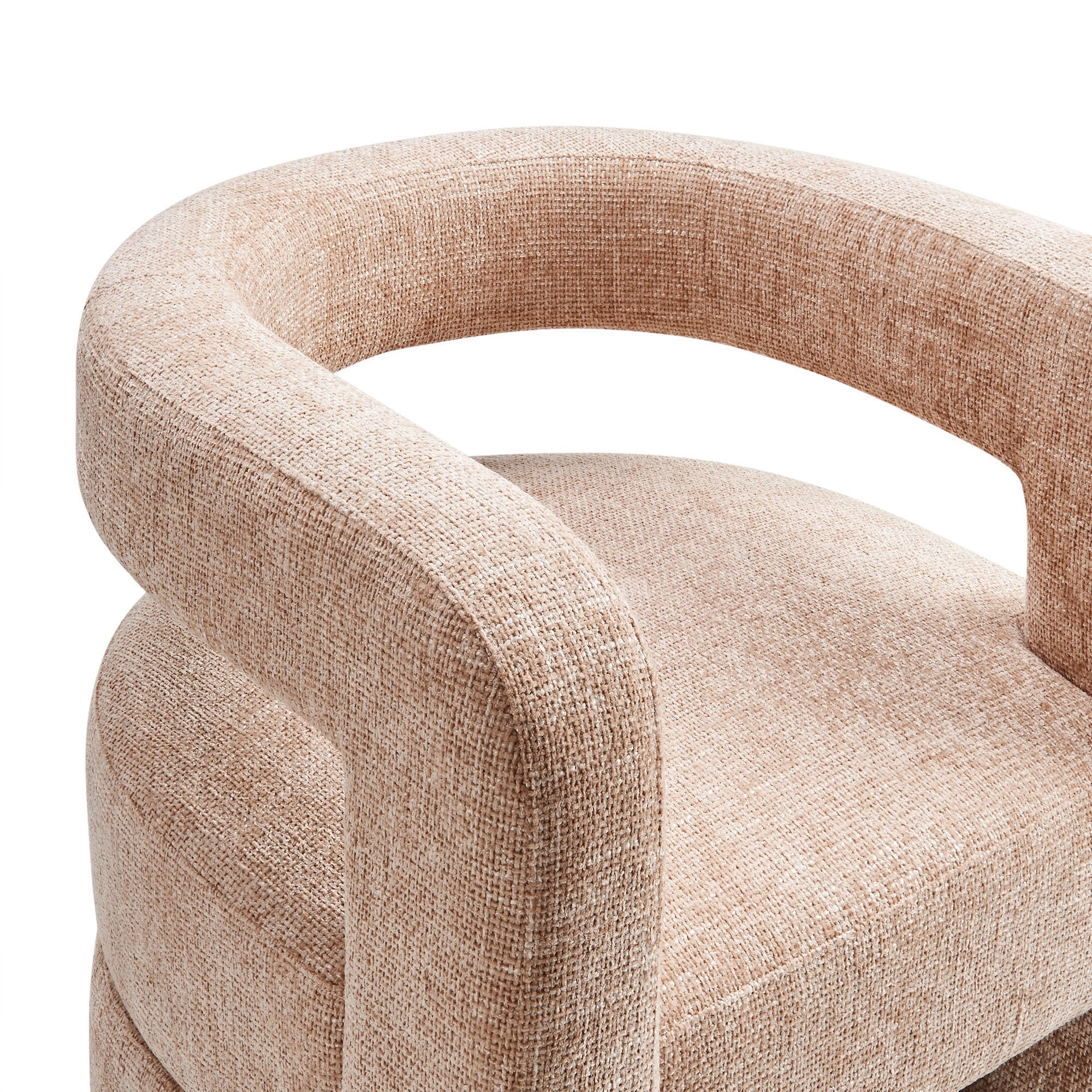 Modway Jaylin Accent Chair, Light Taupe, large