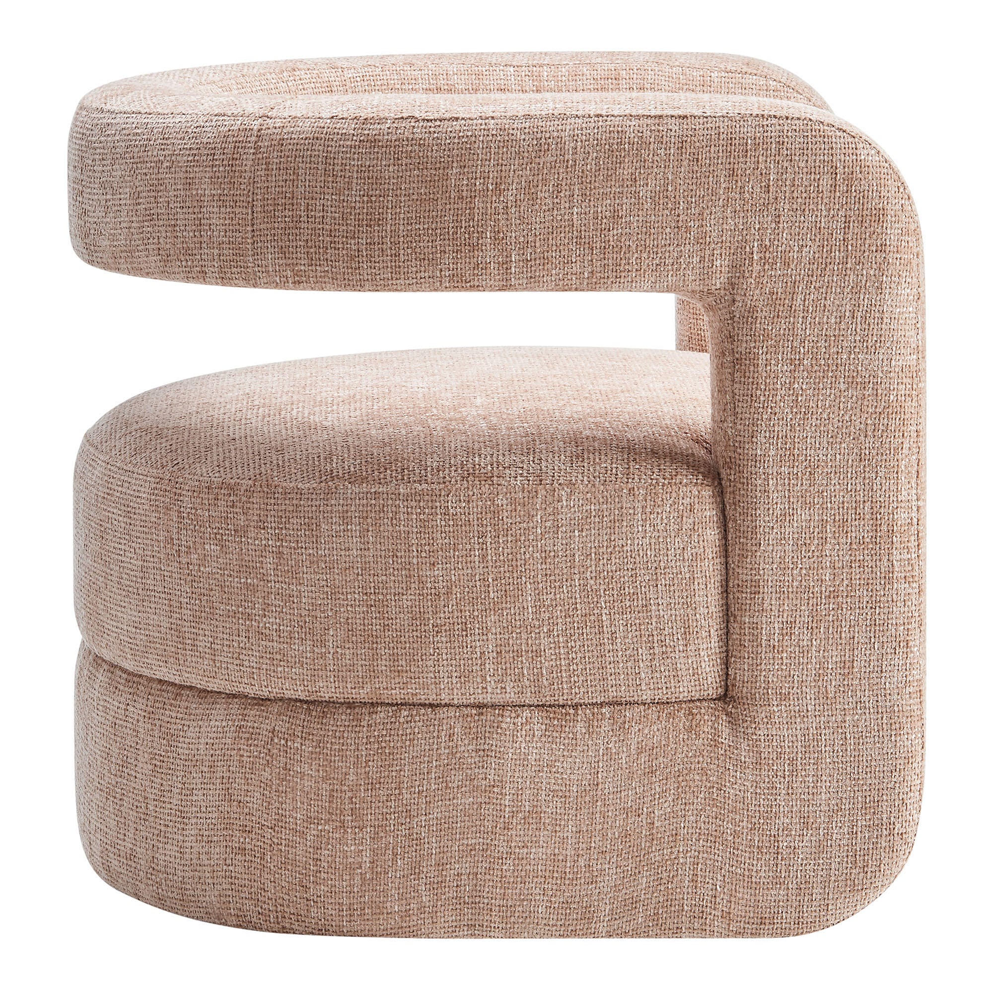 Modway Jaylin Accent Chair, Light Taupe, large