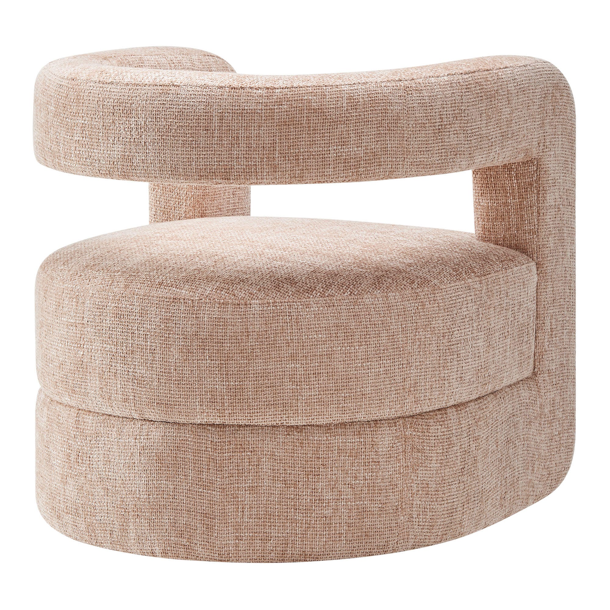 Modway Jaylin Accent Chair, Light Taupe, large
