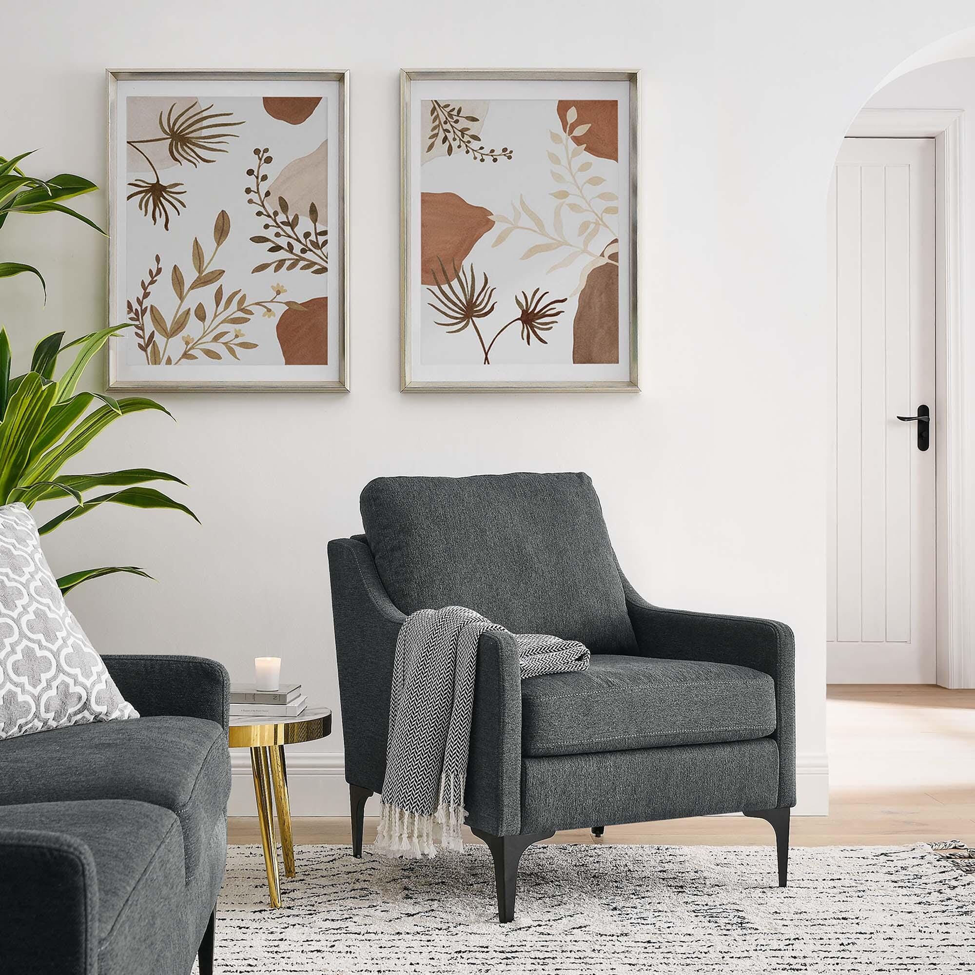 Modway Corland Solid Accent Chair, , rollover