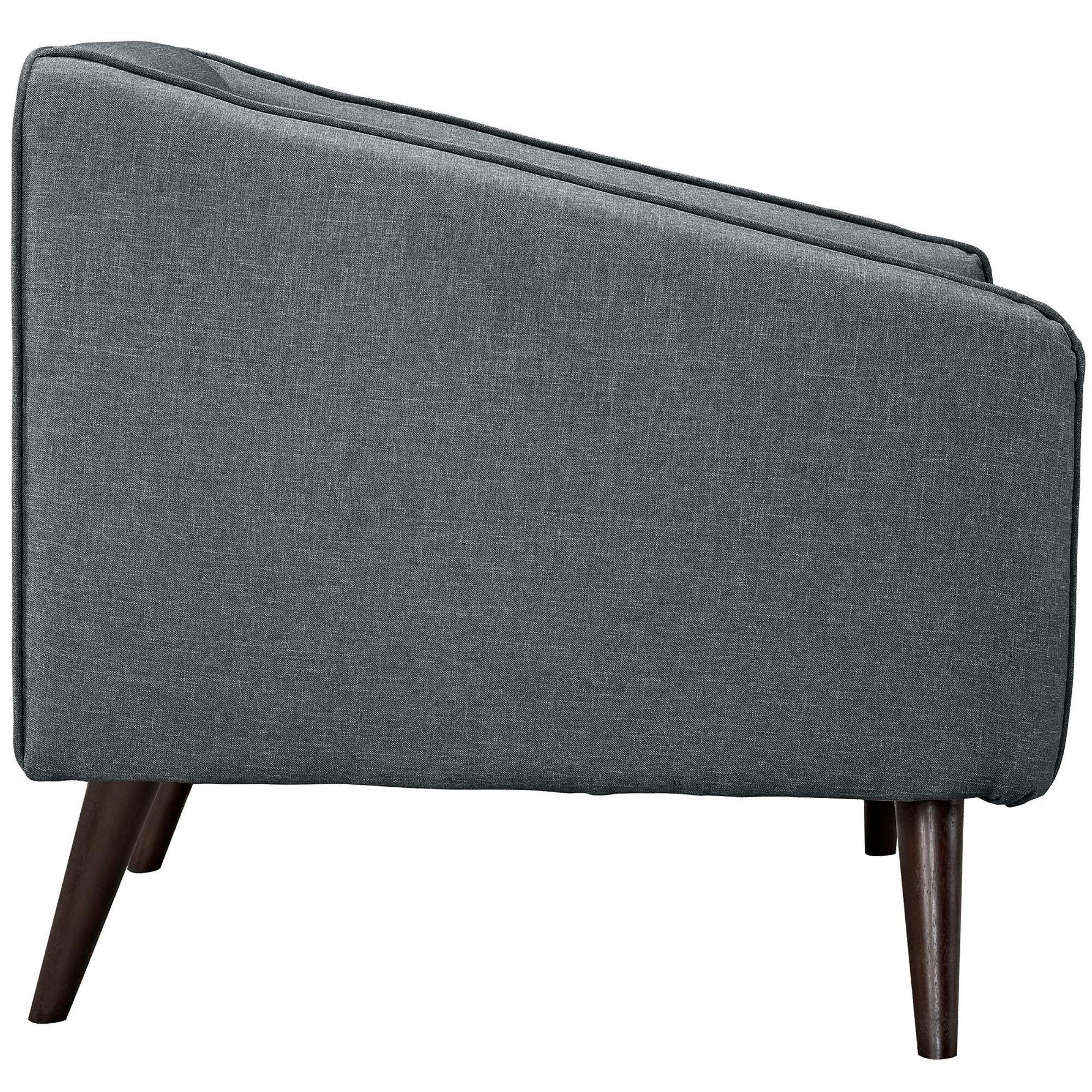 Modway Slide Accent Chair, Gray, large