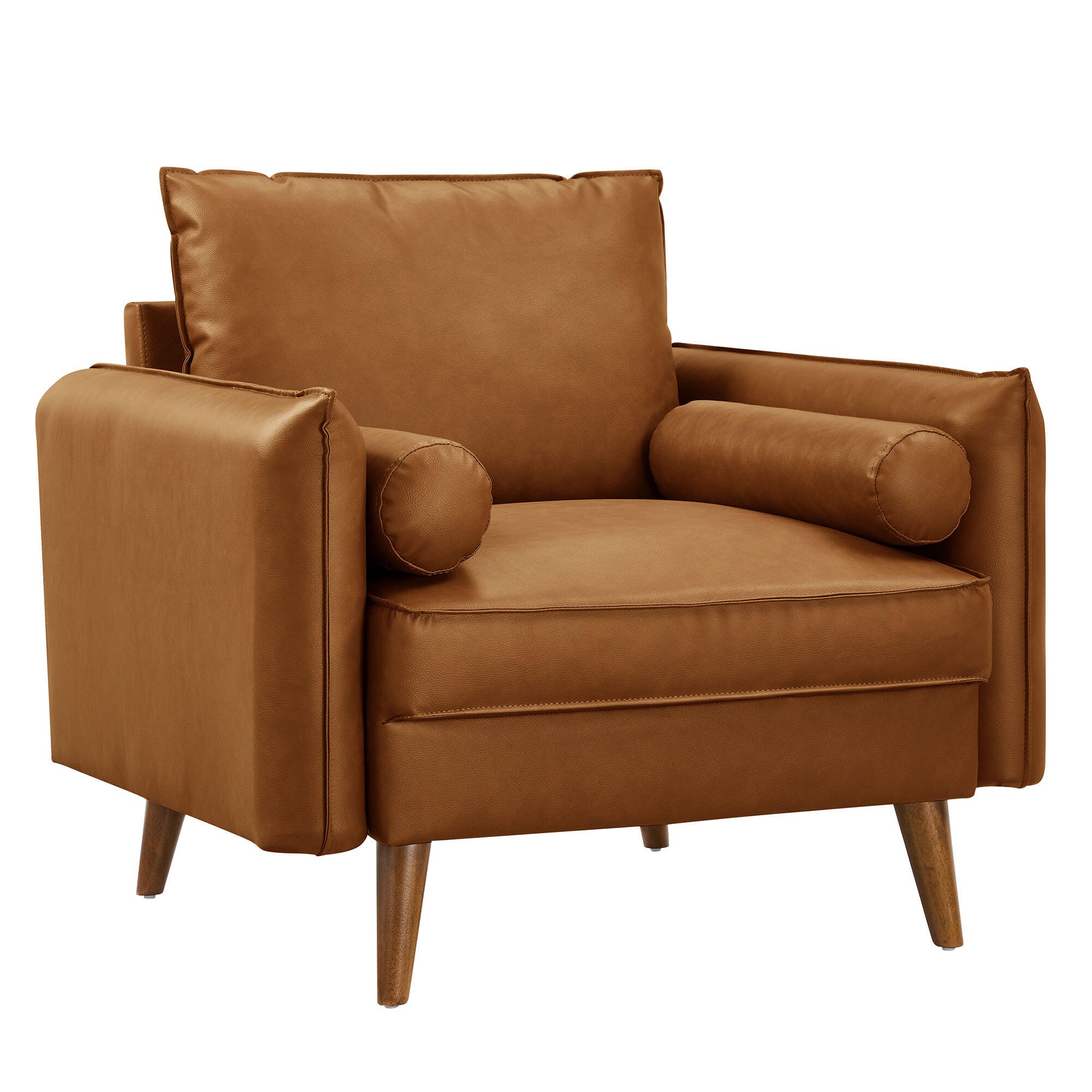 Modway Revive Accent Chair, Tan, large