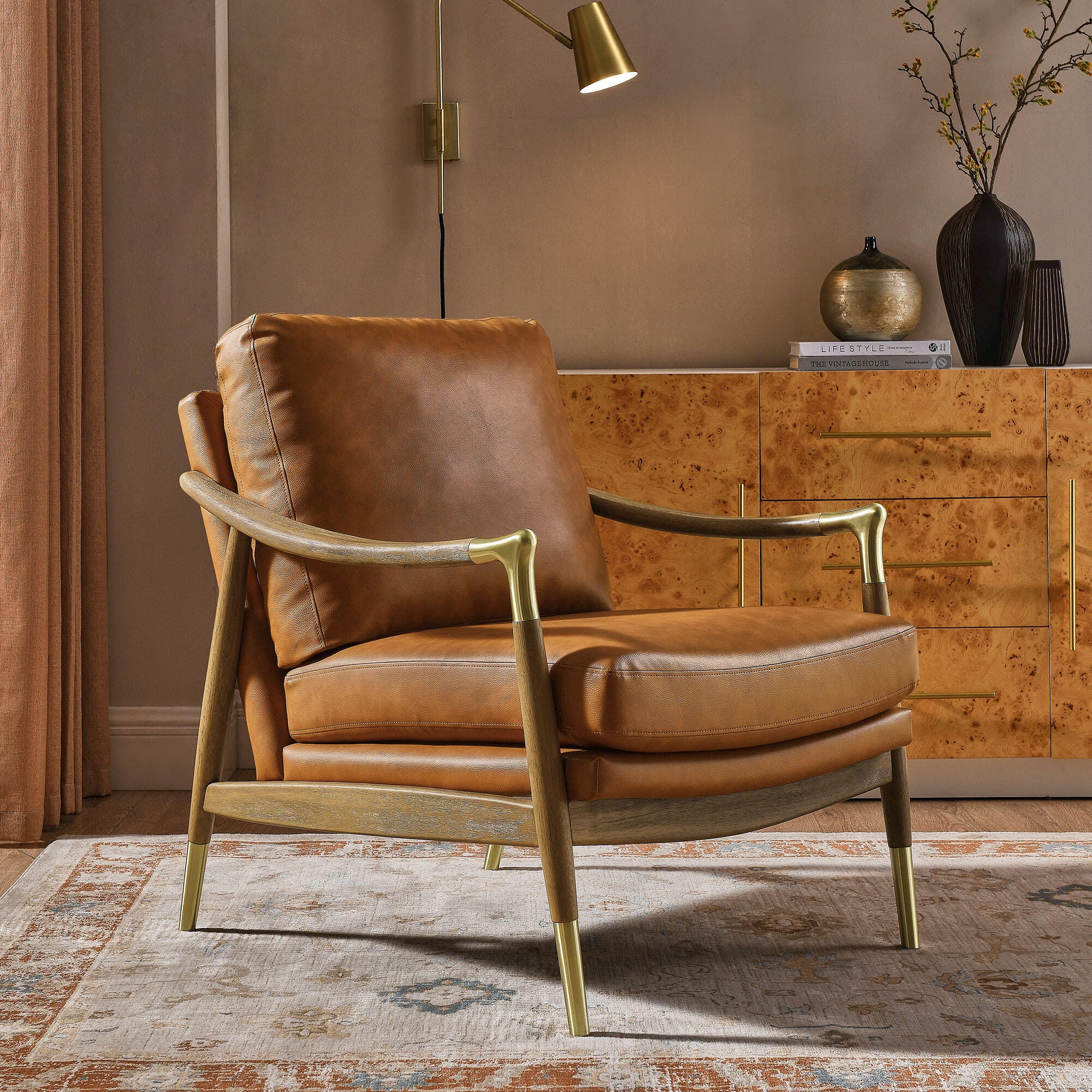 Modway Langford Accent Chair, , rollover