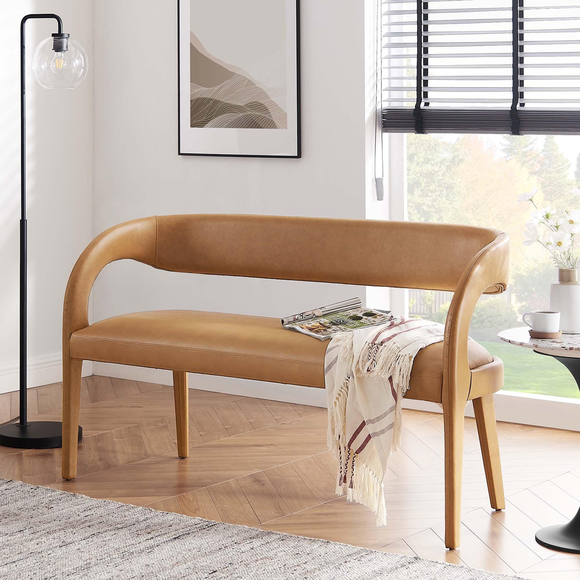 Modway Pinnacle Solid Bench, , rollover