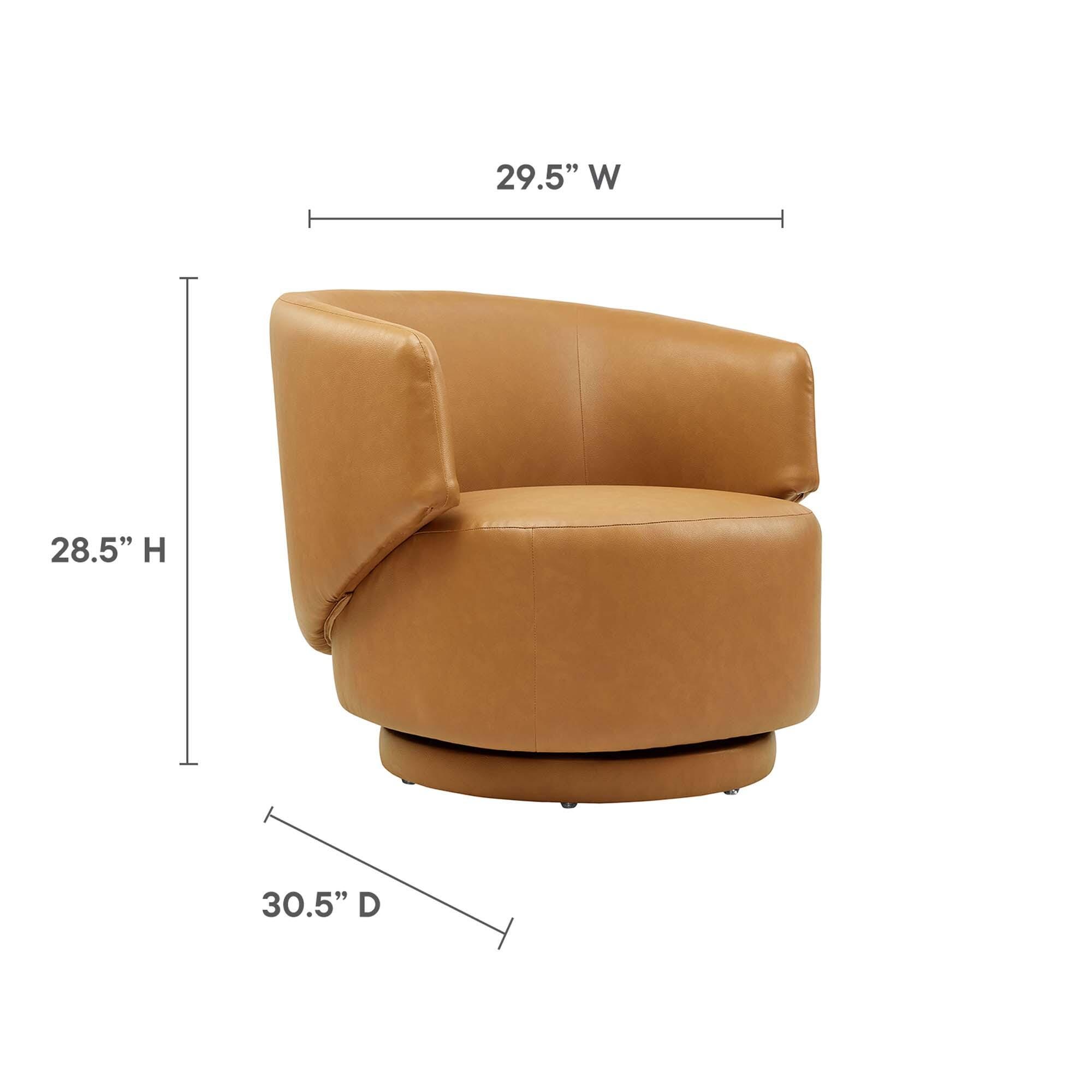 Modway Celestia Solid Swivel Accent Chair, , large