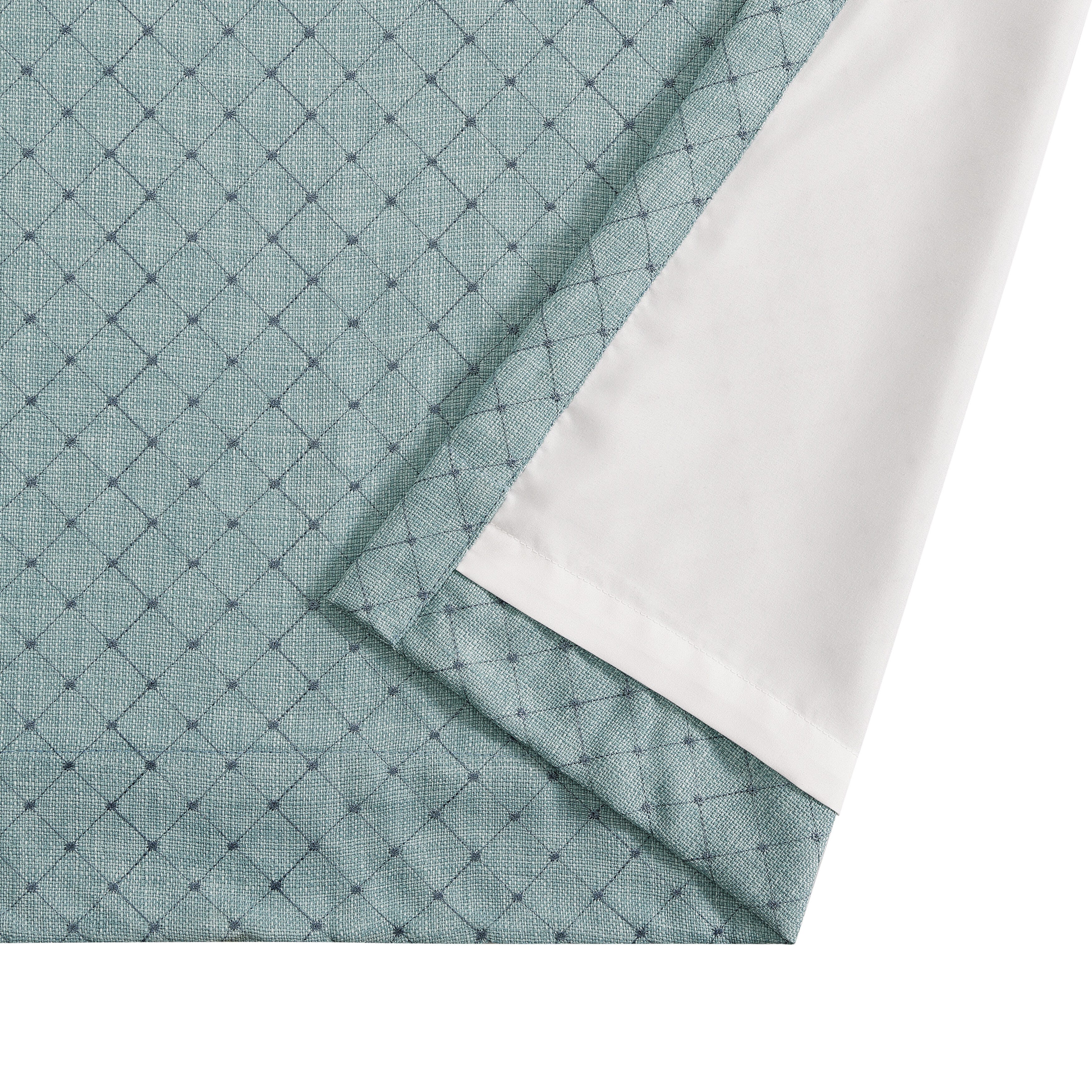 J. Queen New York Blossm View 84" Window Panel Pair, Teal, large