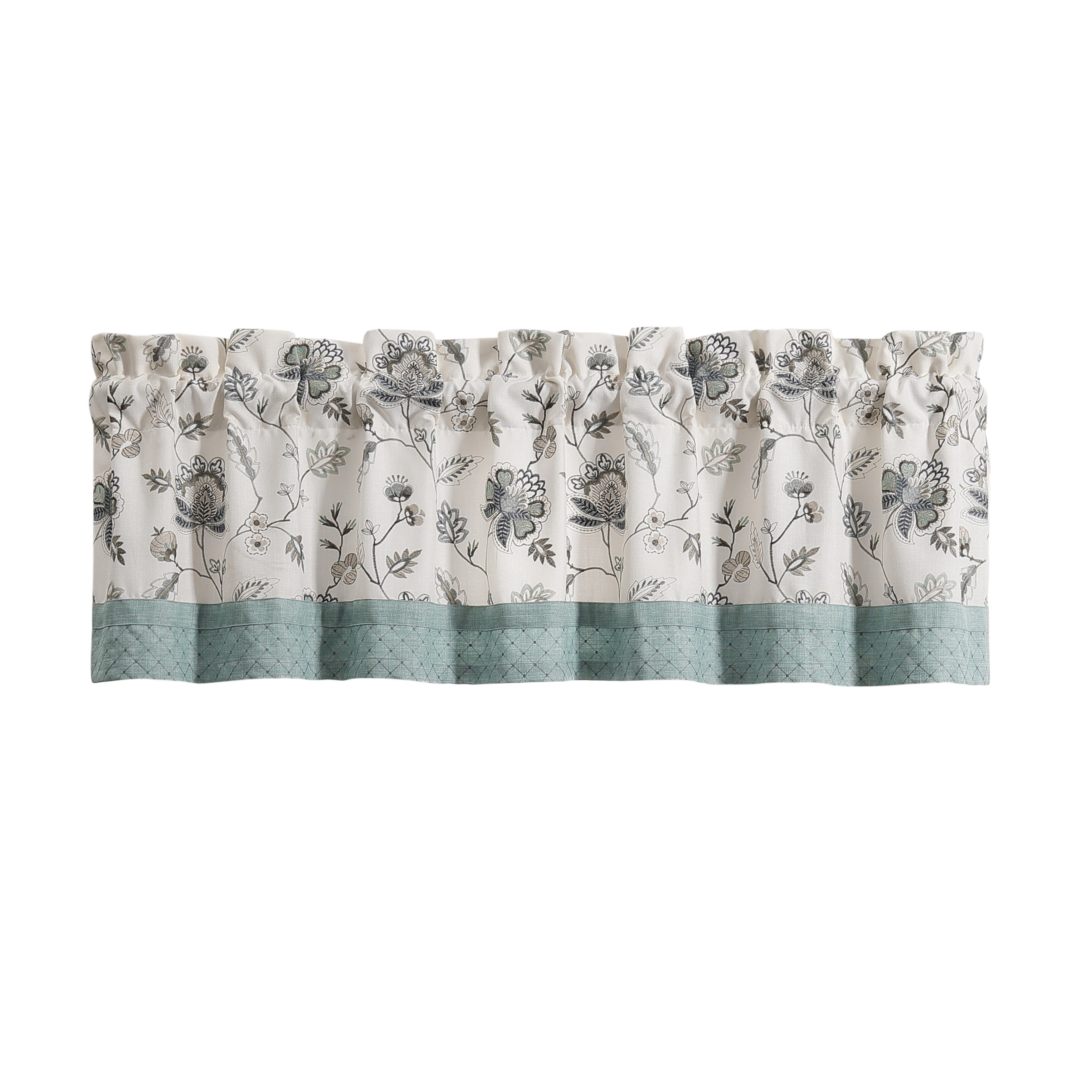 J. Queen New York Blossm View Window Straight Valance, , large