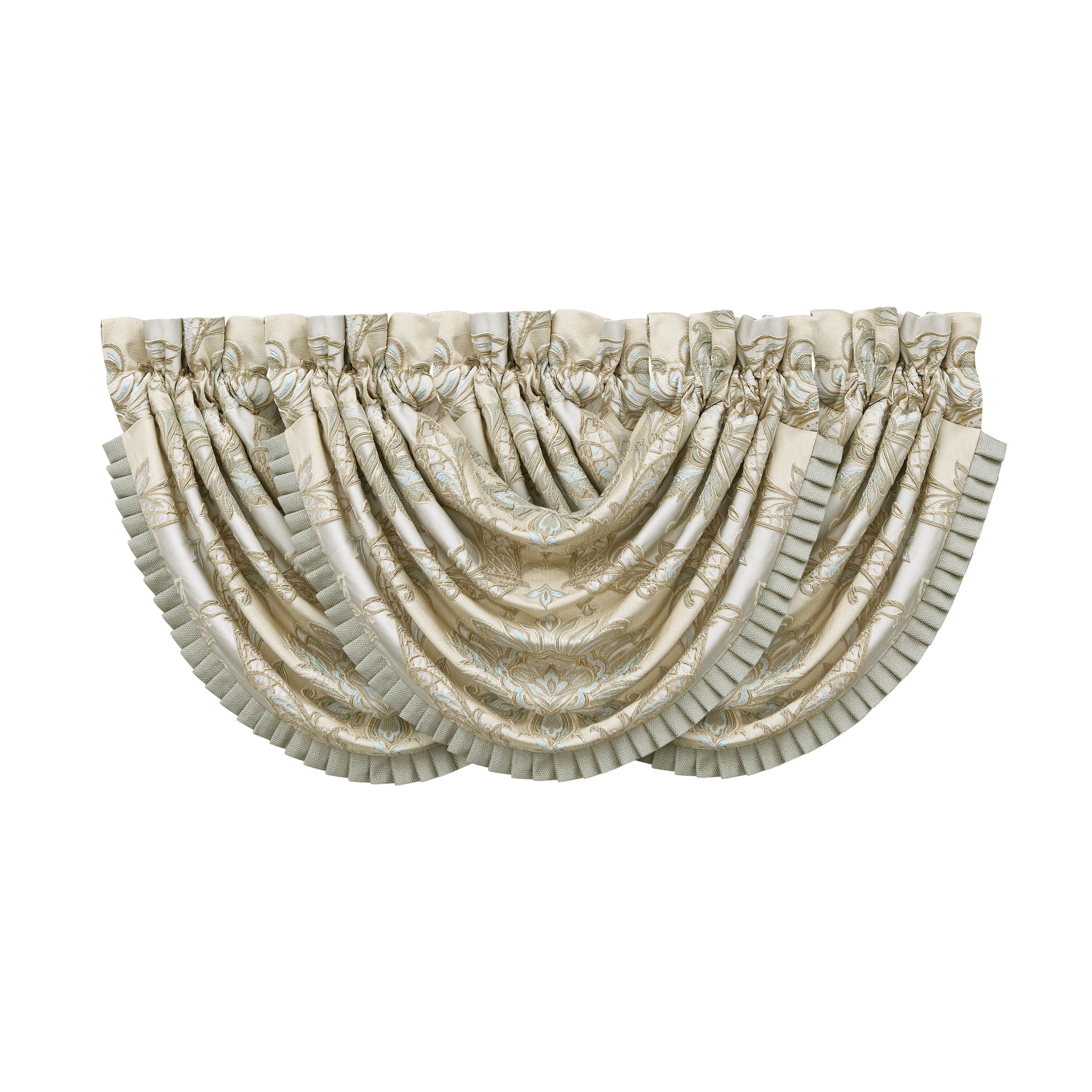 J. Queen New York Rita Window Waterfall Valance, , large