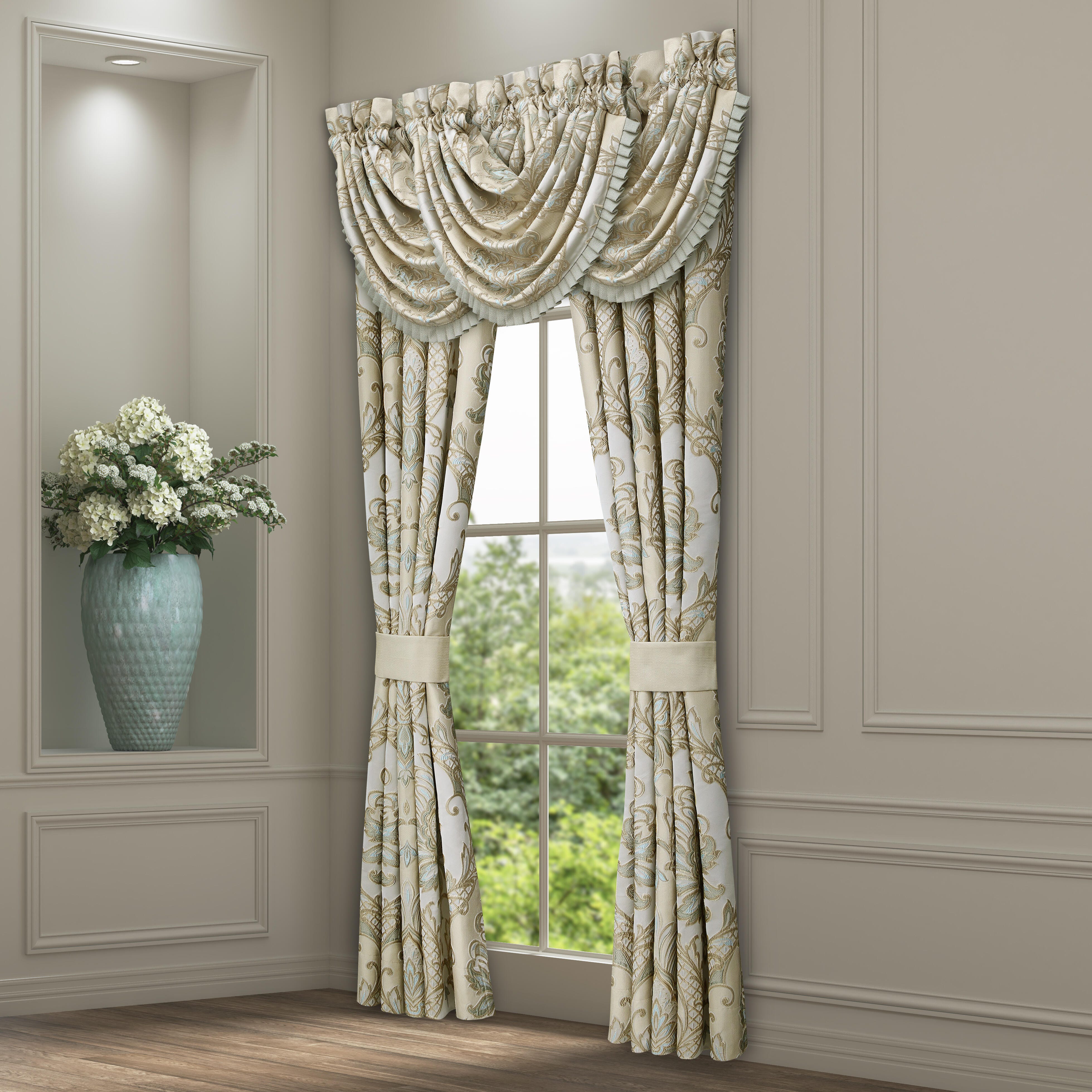 J. Queen New York Rita 84" Window Panel Pair, Sage, large