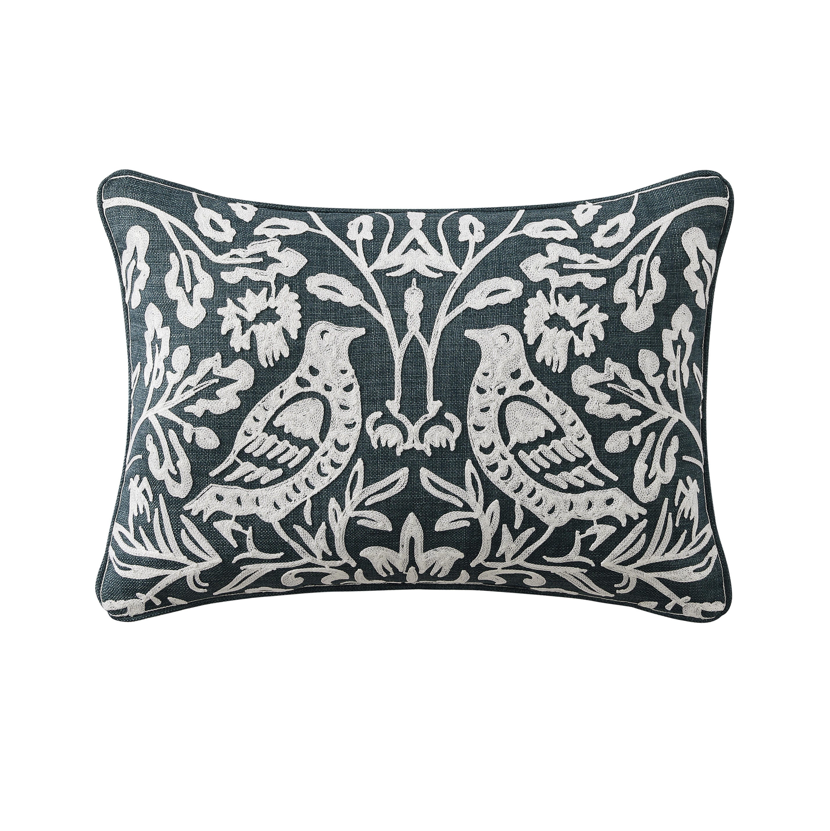 J. Queen New York Blossm View Solid Decorative Throw Pillow, , large