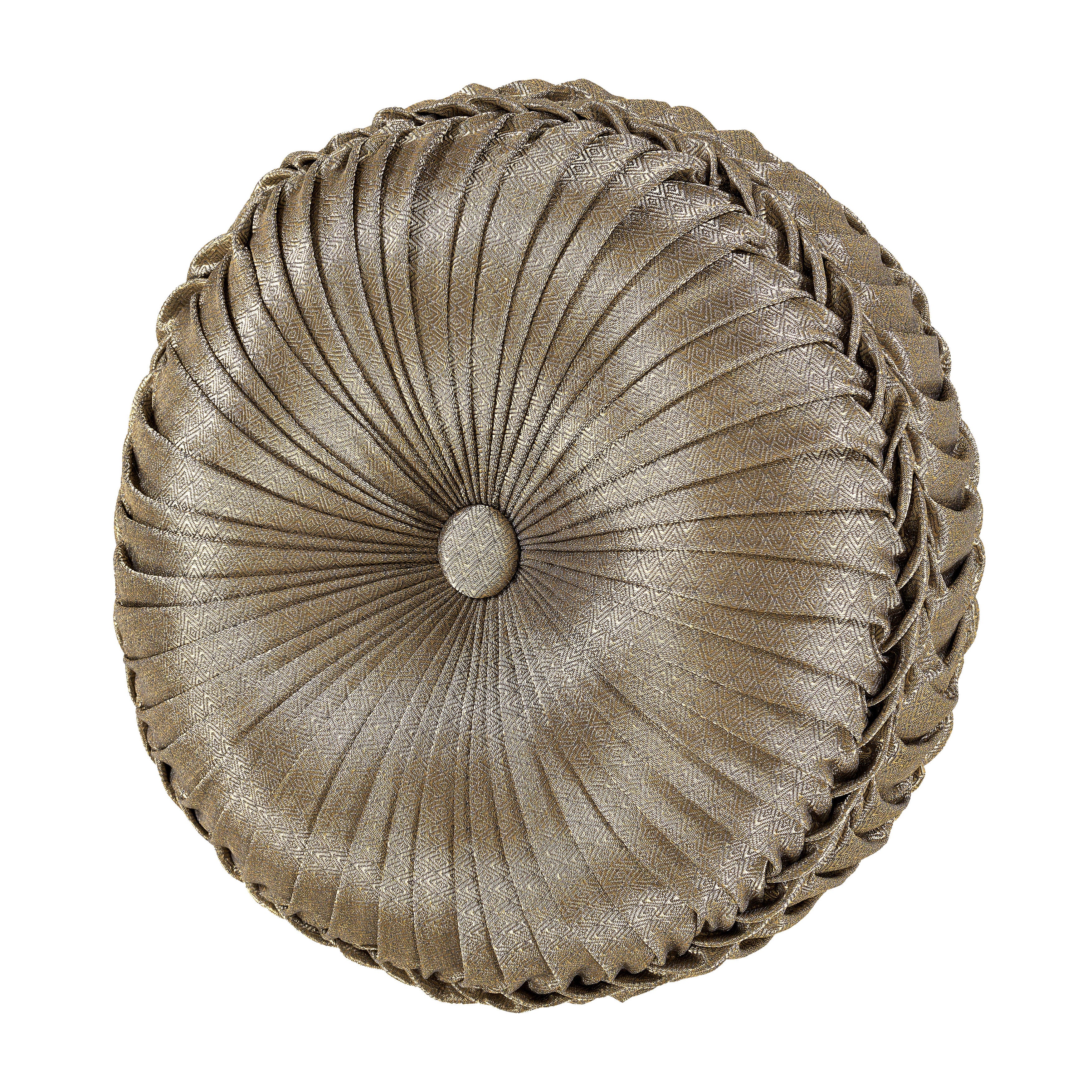 J. Queen New York Glimmerstone Round Decorative Throw Pillow, , large