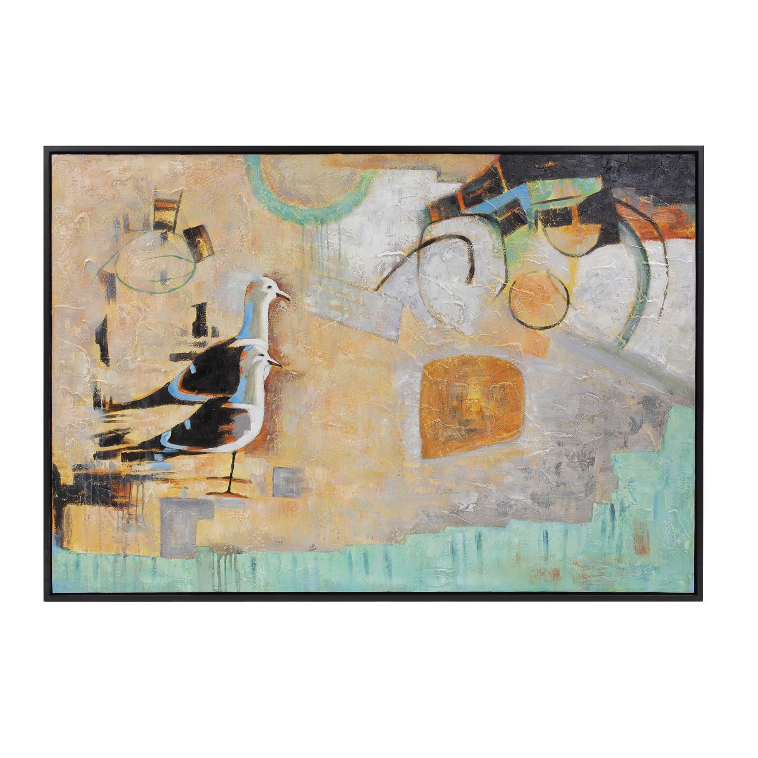 Howard Elliott Day At The Beach Wall Art 62" x 42", , large