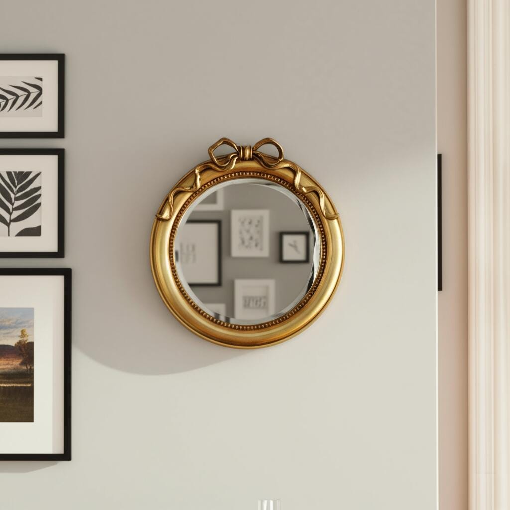 Howard Elliott Chadwick Round Mirror, , rollover