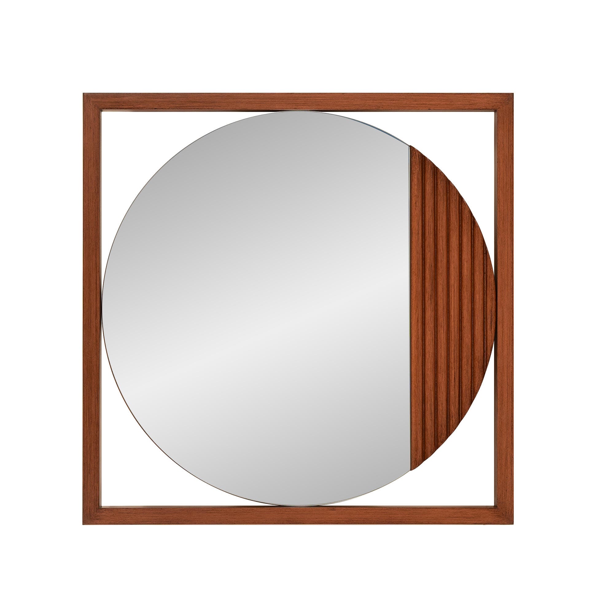 Howard Elliott Dirken Framed Wall Mirror, , large