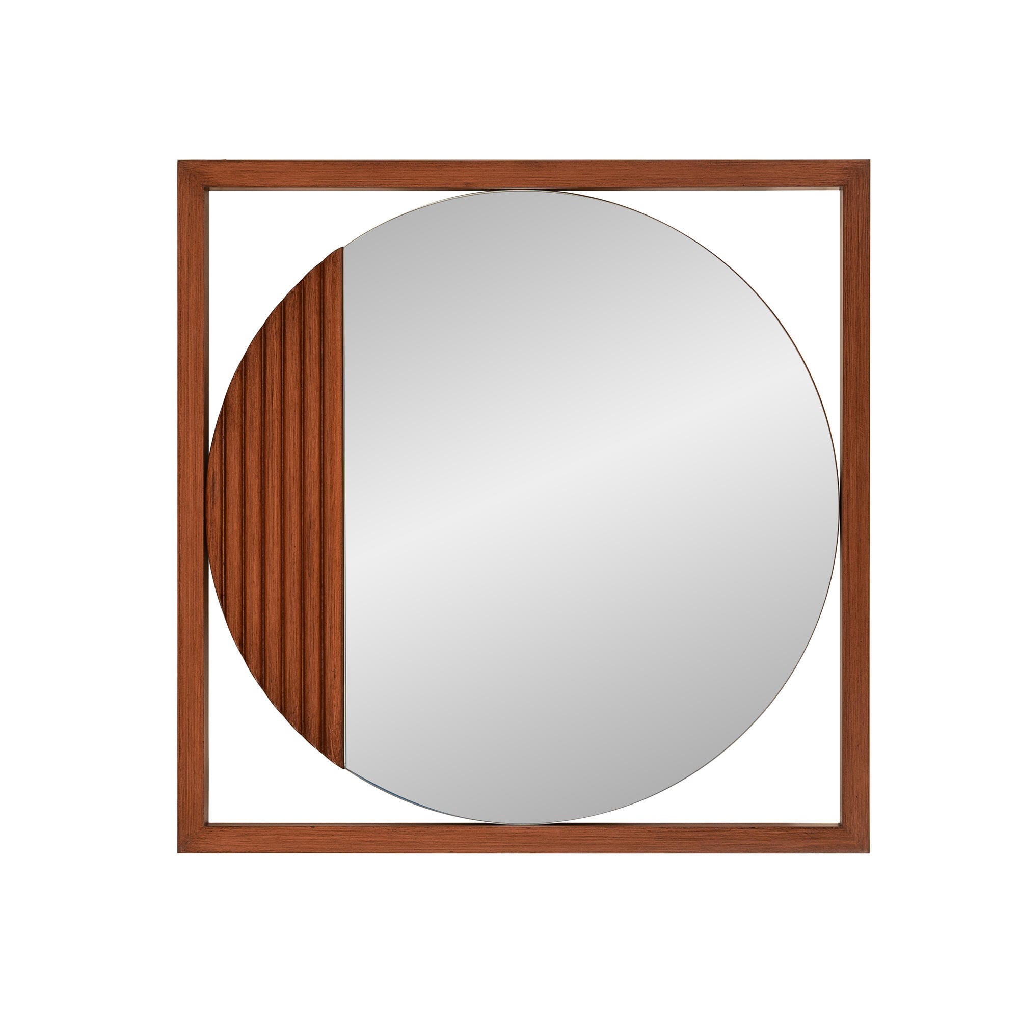 Howard Elliott Dirken Framed Wall Mirror, , large
