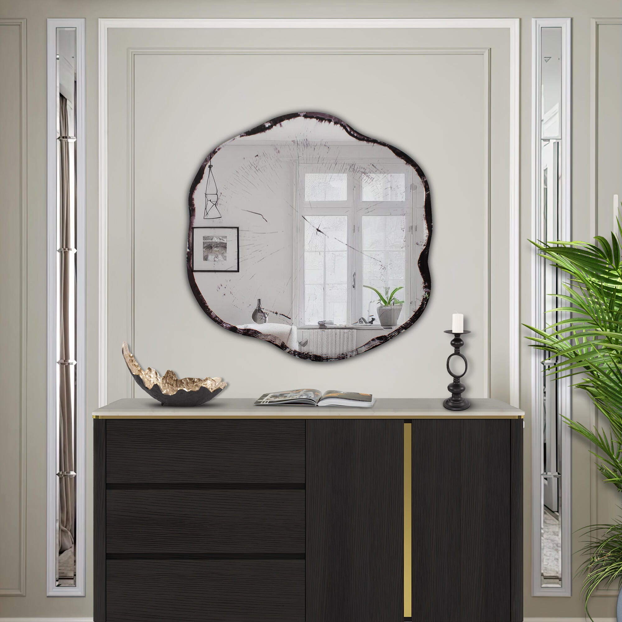 Howard Elliott Dutch Wall Mirror, , rollover