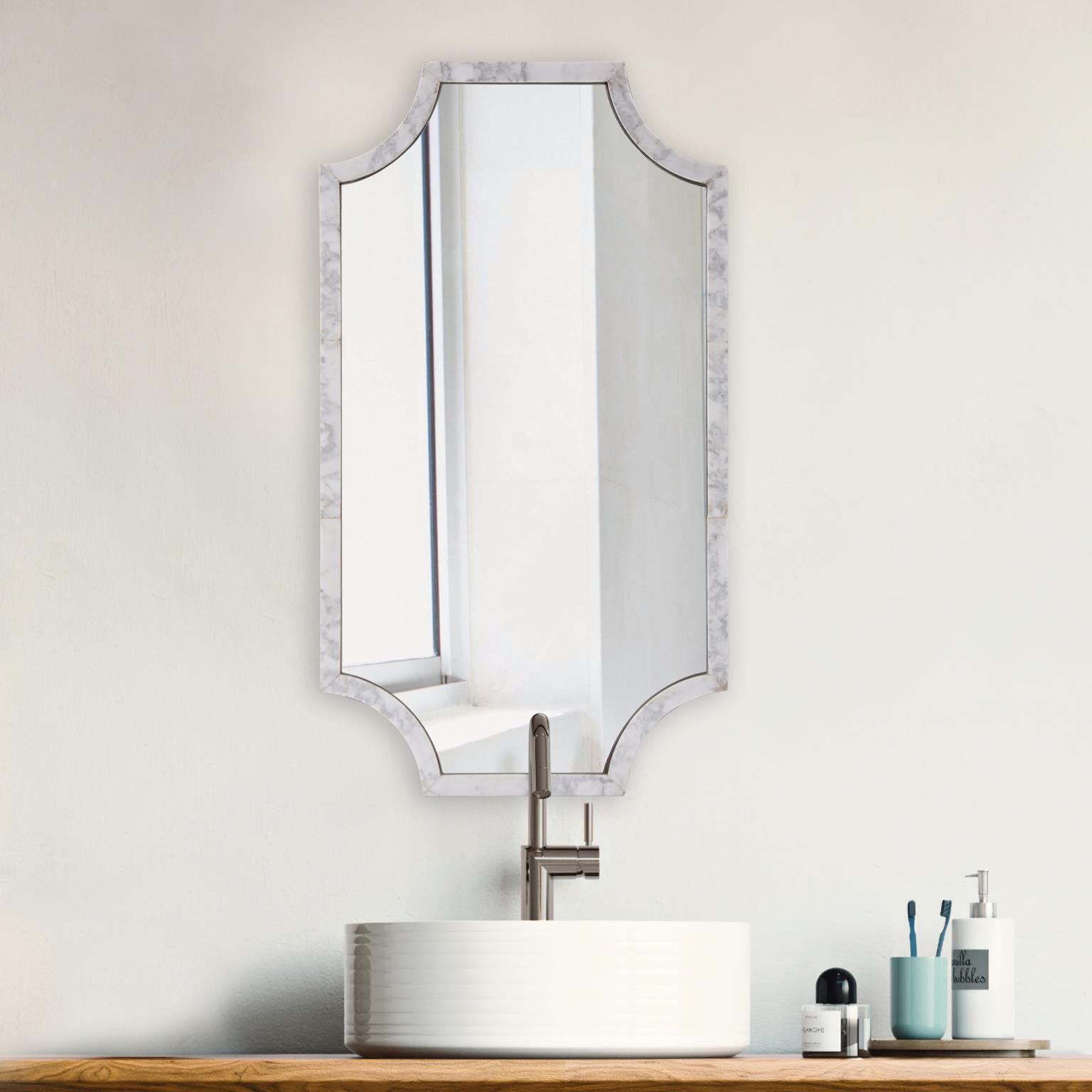 Howard Elliott Makrana Wall Mirror, , rollover