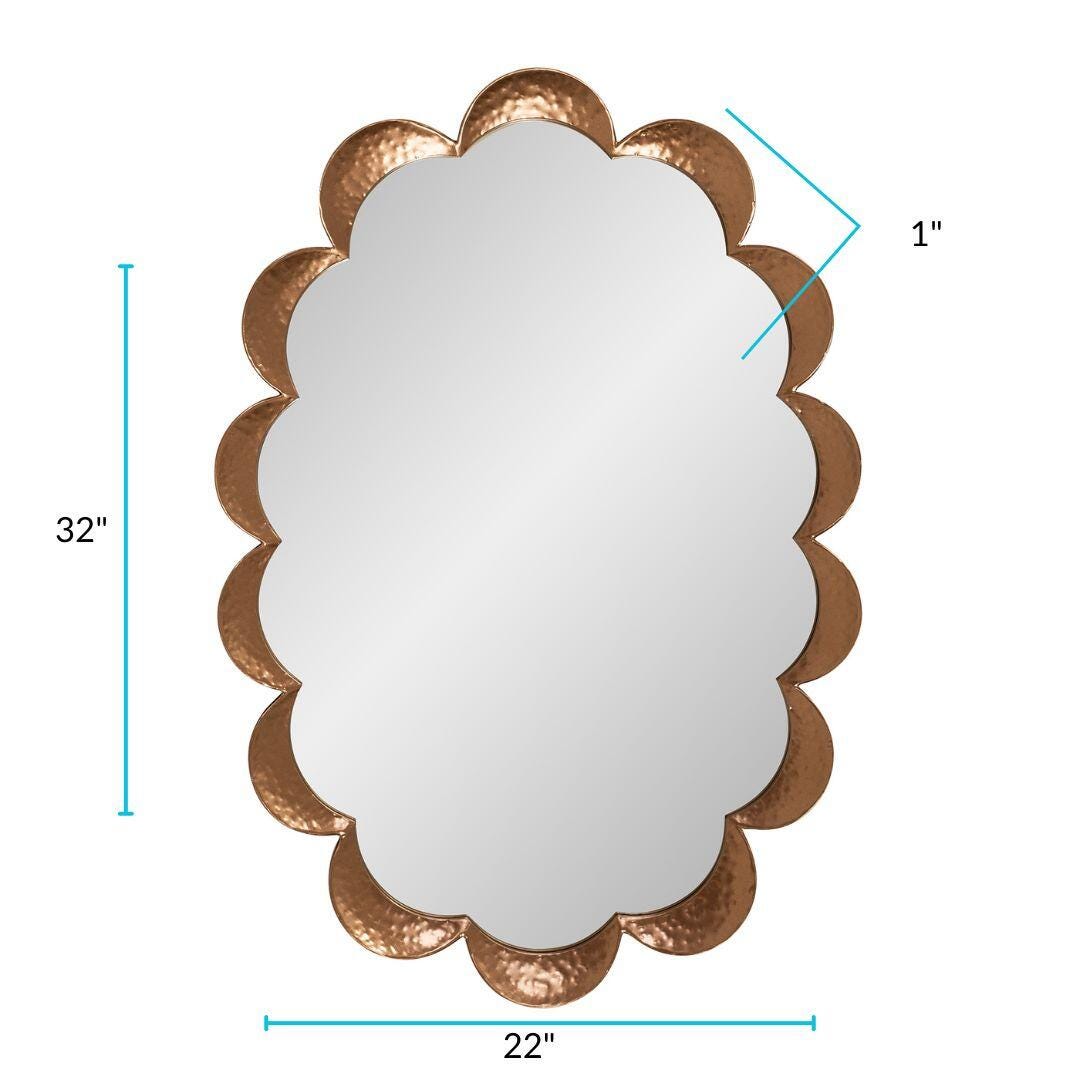Howard Elliott Marbella Wall Mirror, , large