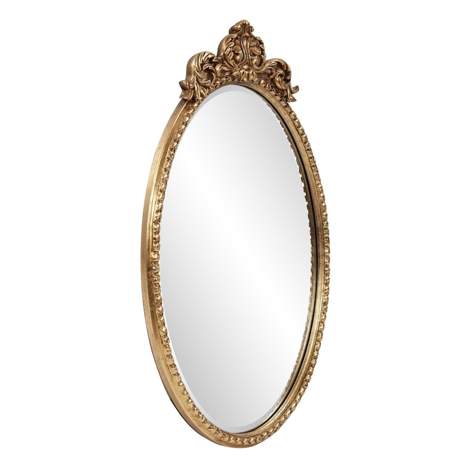 Howard Elliott Moreau Oval Wall Mirror, , large