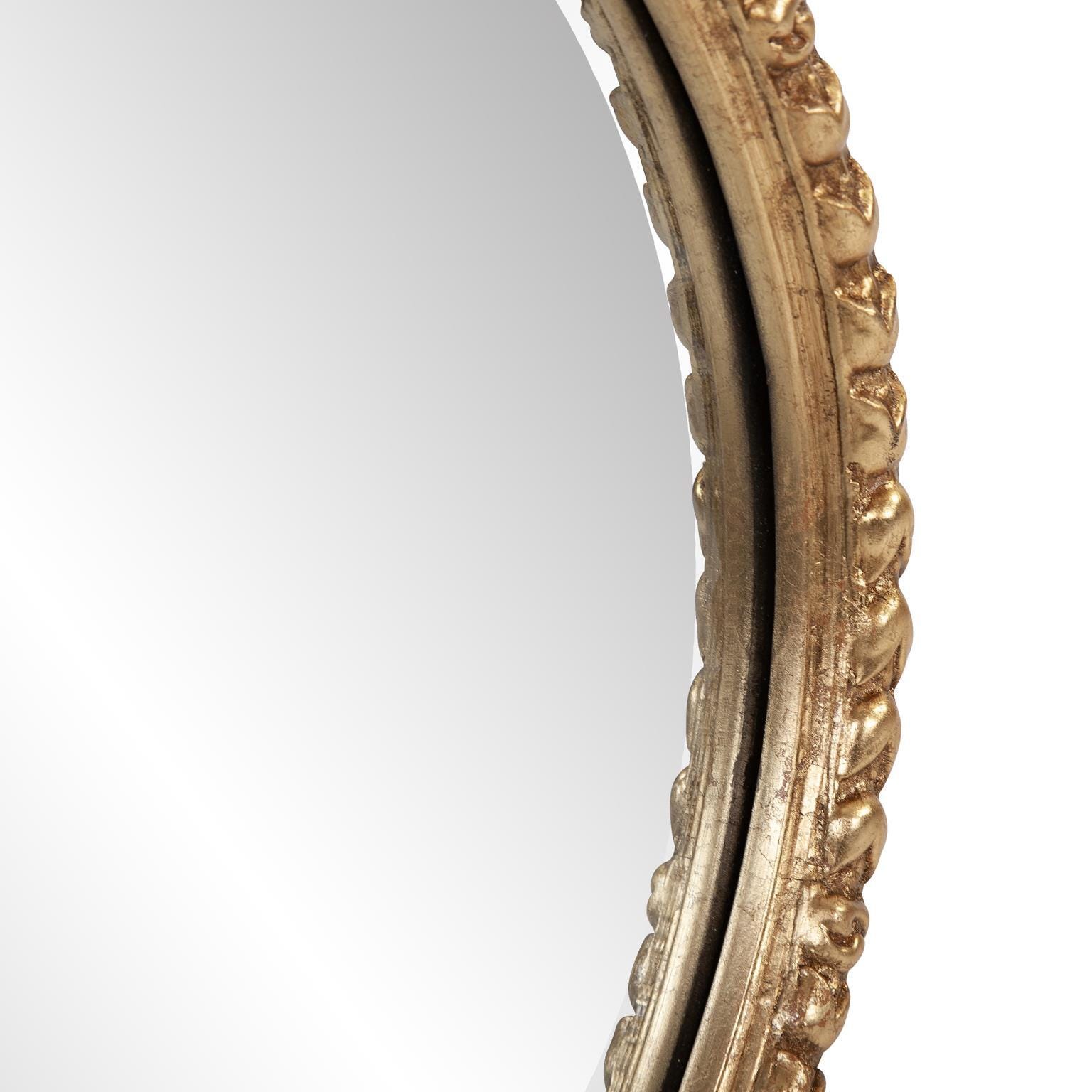 Howard Elliott Moreau Oval Wall Mirror, , large