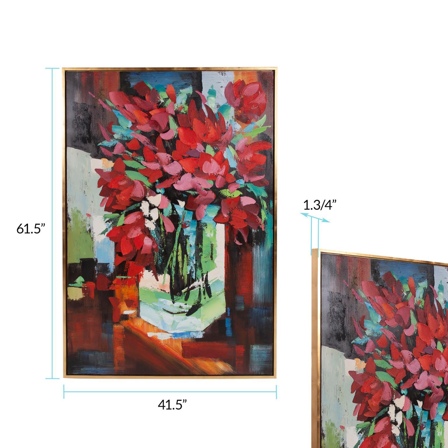 Howard Elliott Tulips Wall Art 42" x 62", , large